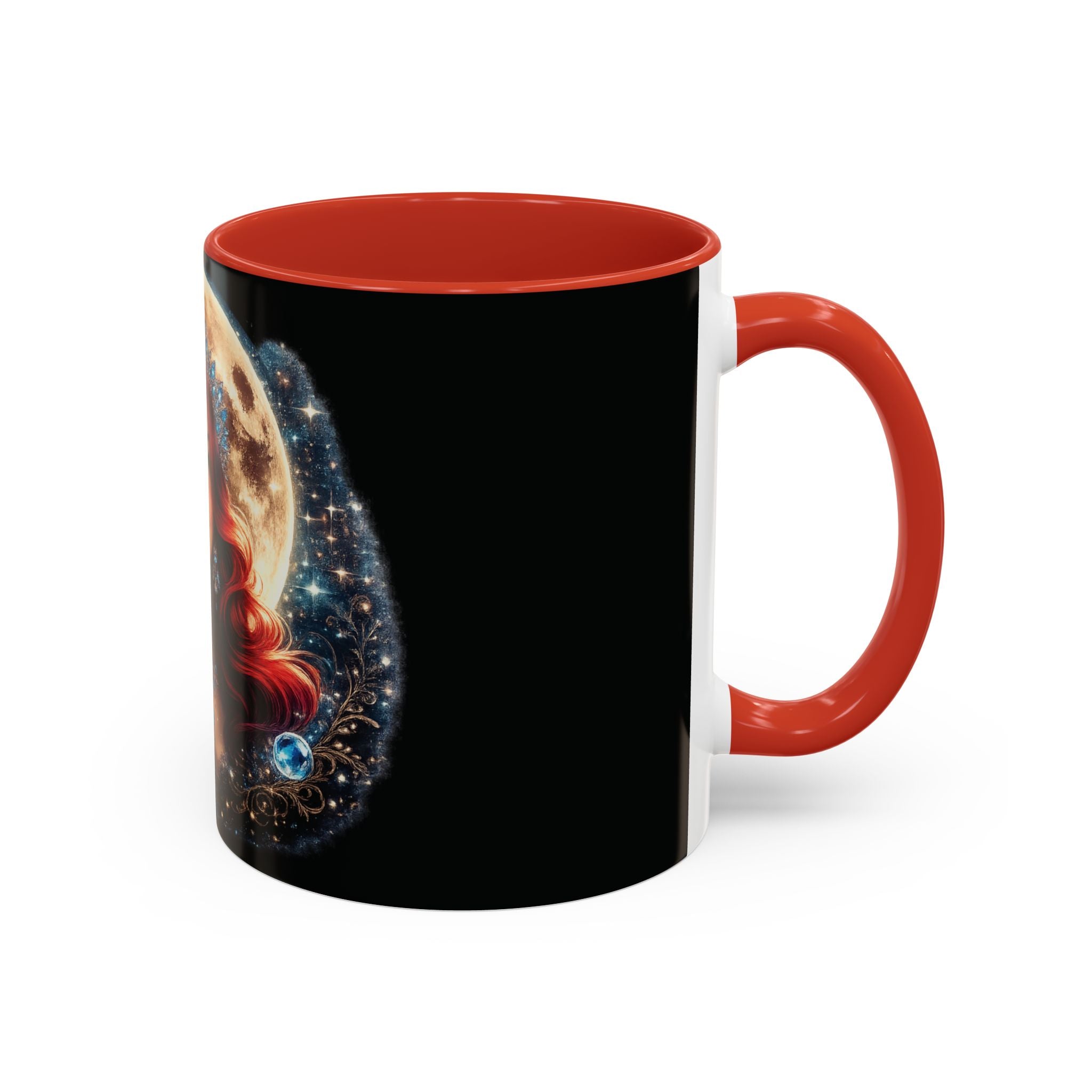 Mistress Moon crescent Mug mm4r | Accent coffee mug 11oz 15oz
