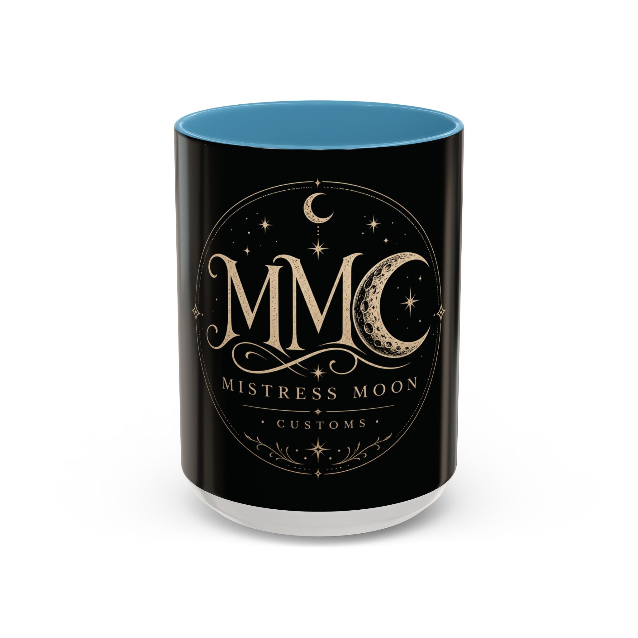 Mistress Moon crescent Mug mmc mono | Accent coffee mug 11oz 15oz