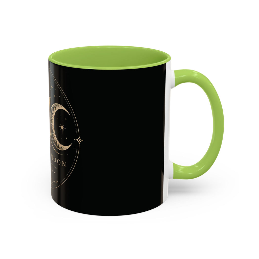 Mistress Moon crescent Mug mmc mono | Accent coffee mug 11oz 15oz