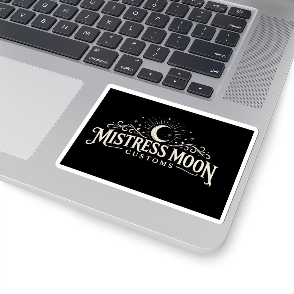 Mistress Moon Logo Cut Stickers