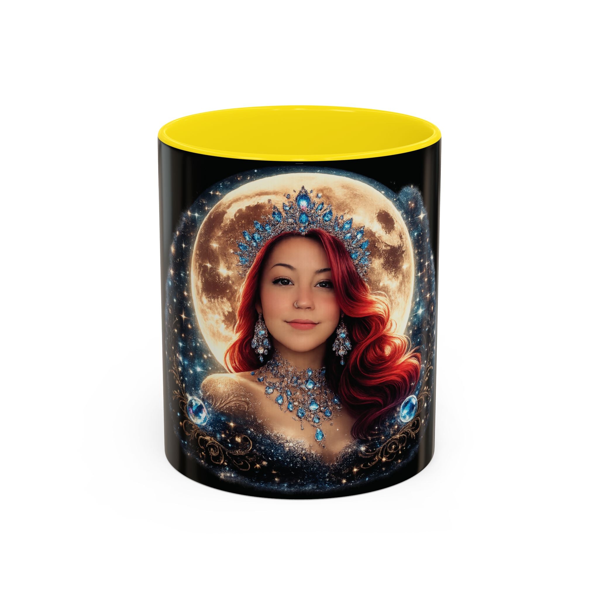 Mistress Moon crescent Mug mm4r | Accent coffee mug 11oz 15oz