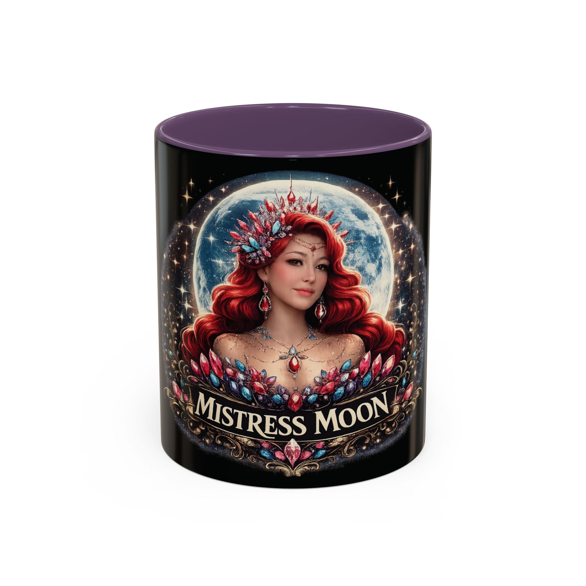 Mistress Moon crescent Mug mm5 | Accent coffee mug 11oz 15oz