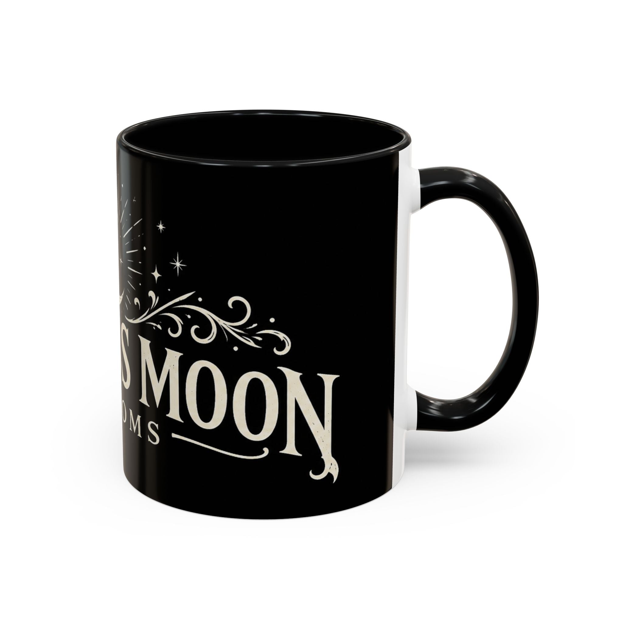 Mistress Moon crescent logo Mug | Accent coffee mug 11oz 15oz