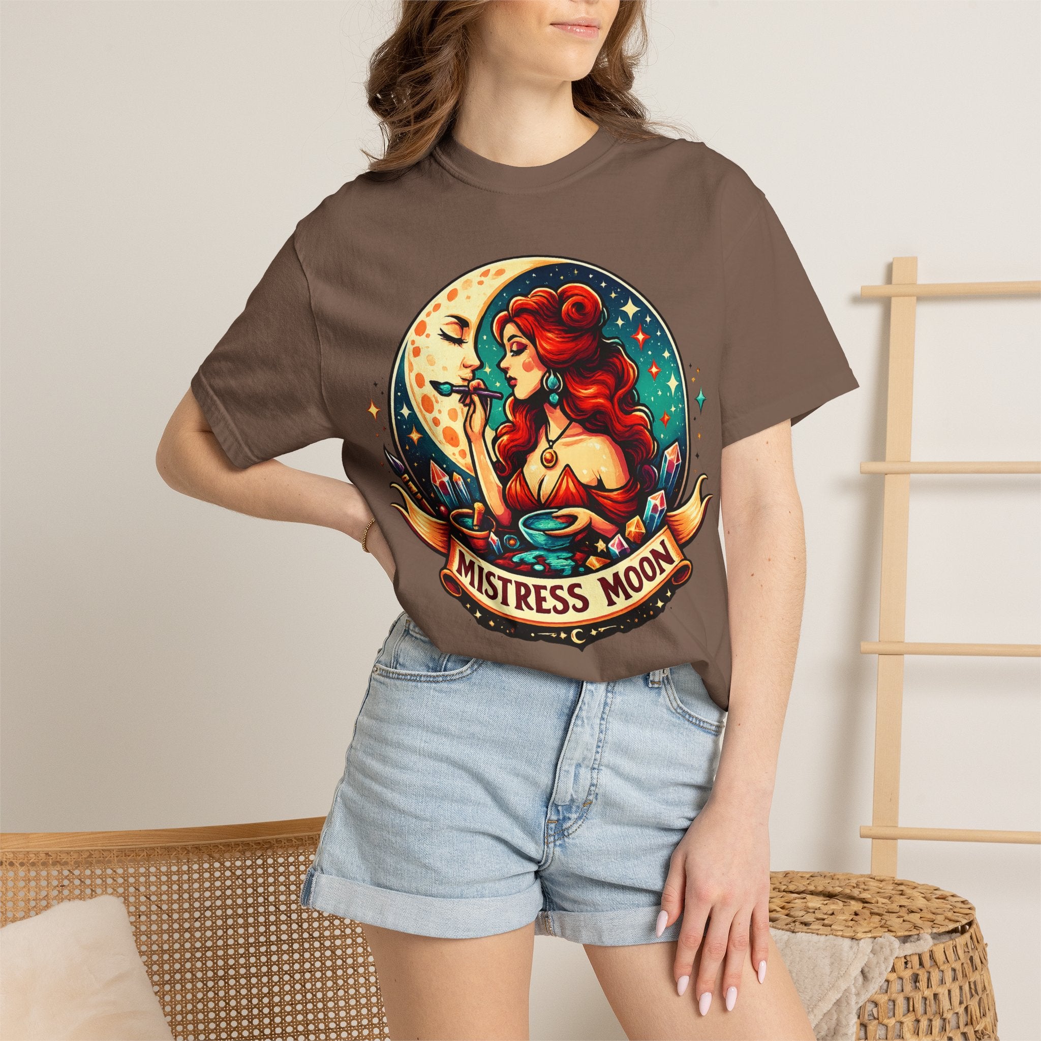 Mistress Moon Unisex Garment-Dyed T-shirt mm2