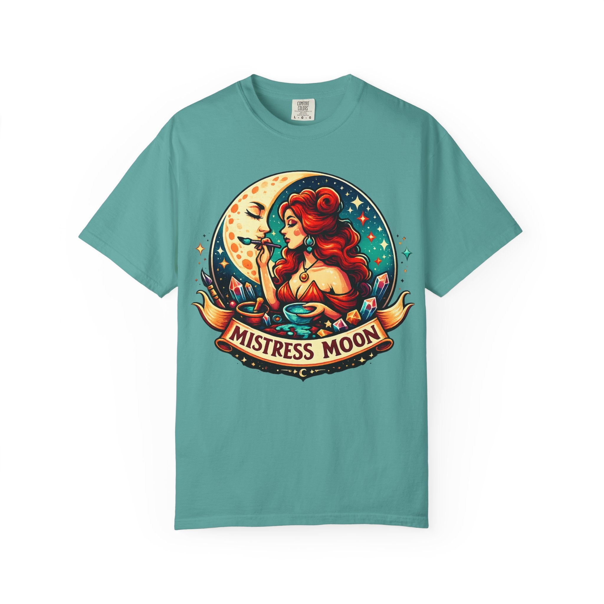 Mistress Moon Unisex Garment-Dyed T-shirt mm2