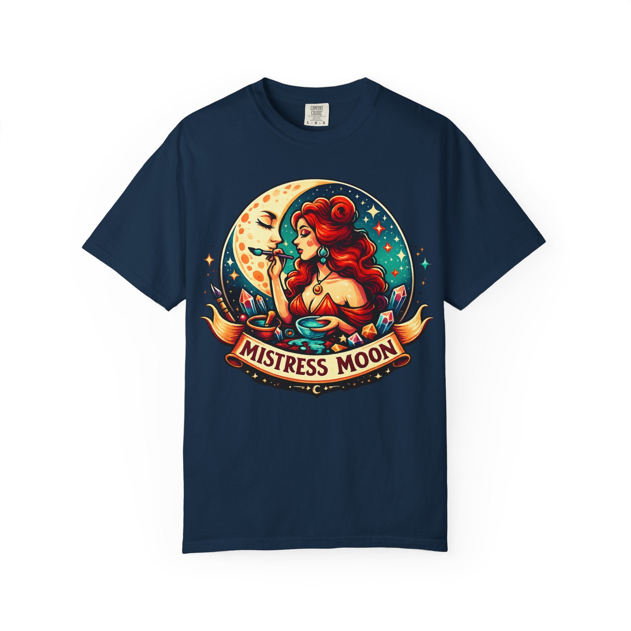 Mistress Moon Unisex Garment-Dyed T-shirt mm2