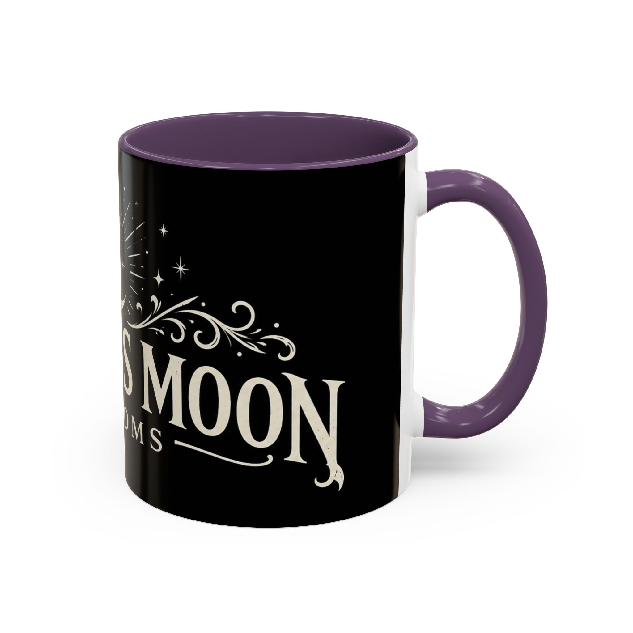 Mistress Moon crescent logo Mug | Accent coffee mug 11oz 15oz
