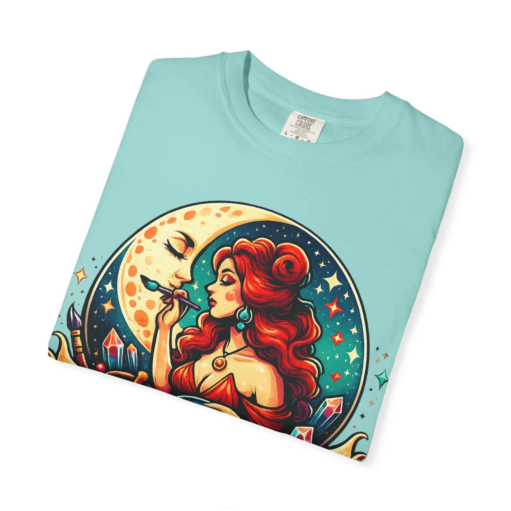 Mistress Moon Unisex Garment-Dyed T-shirt mm2