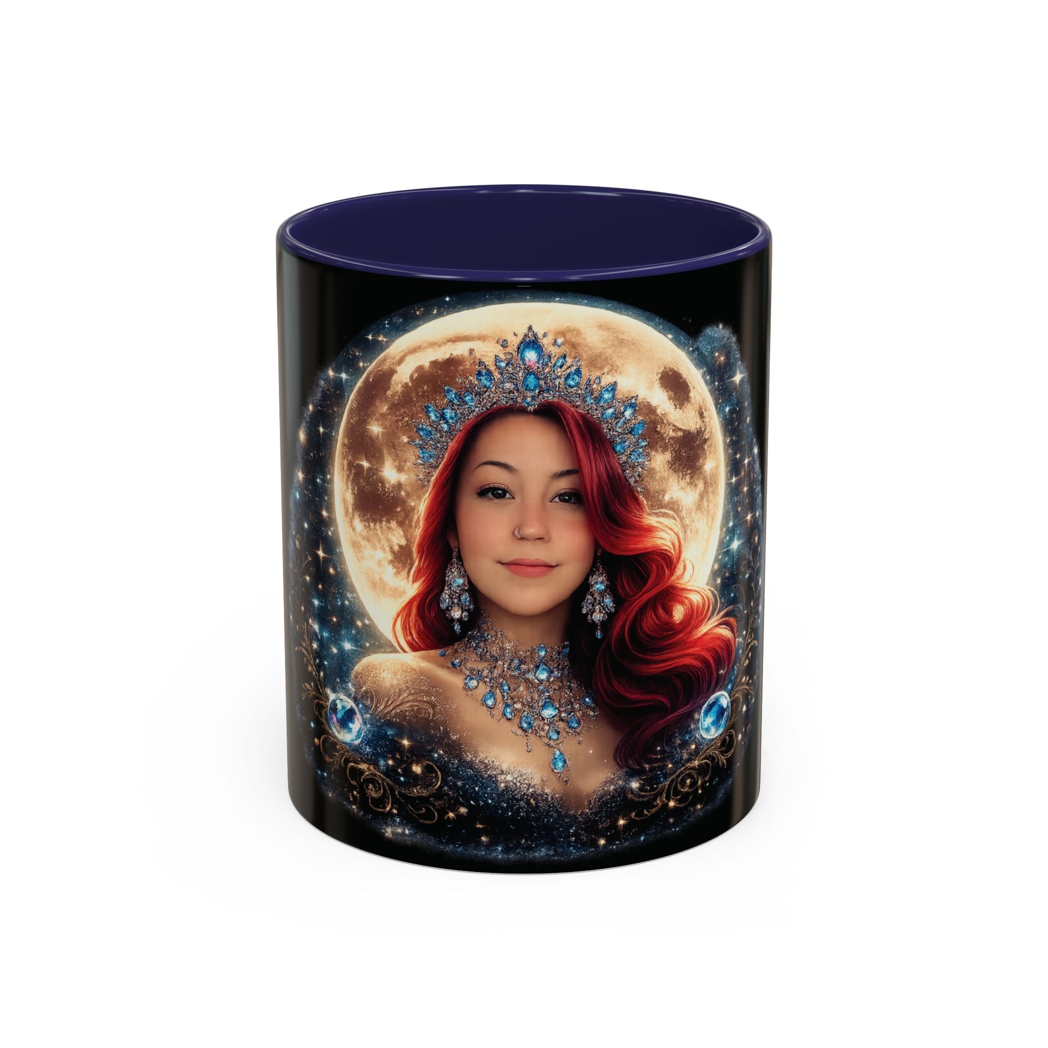 Mistress Moon crescent Mug mm4r | Accent coffee mug 11oz 15oz