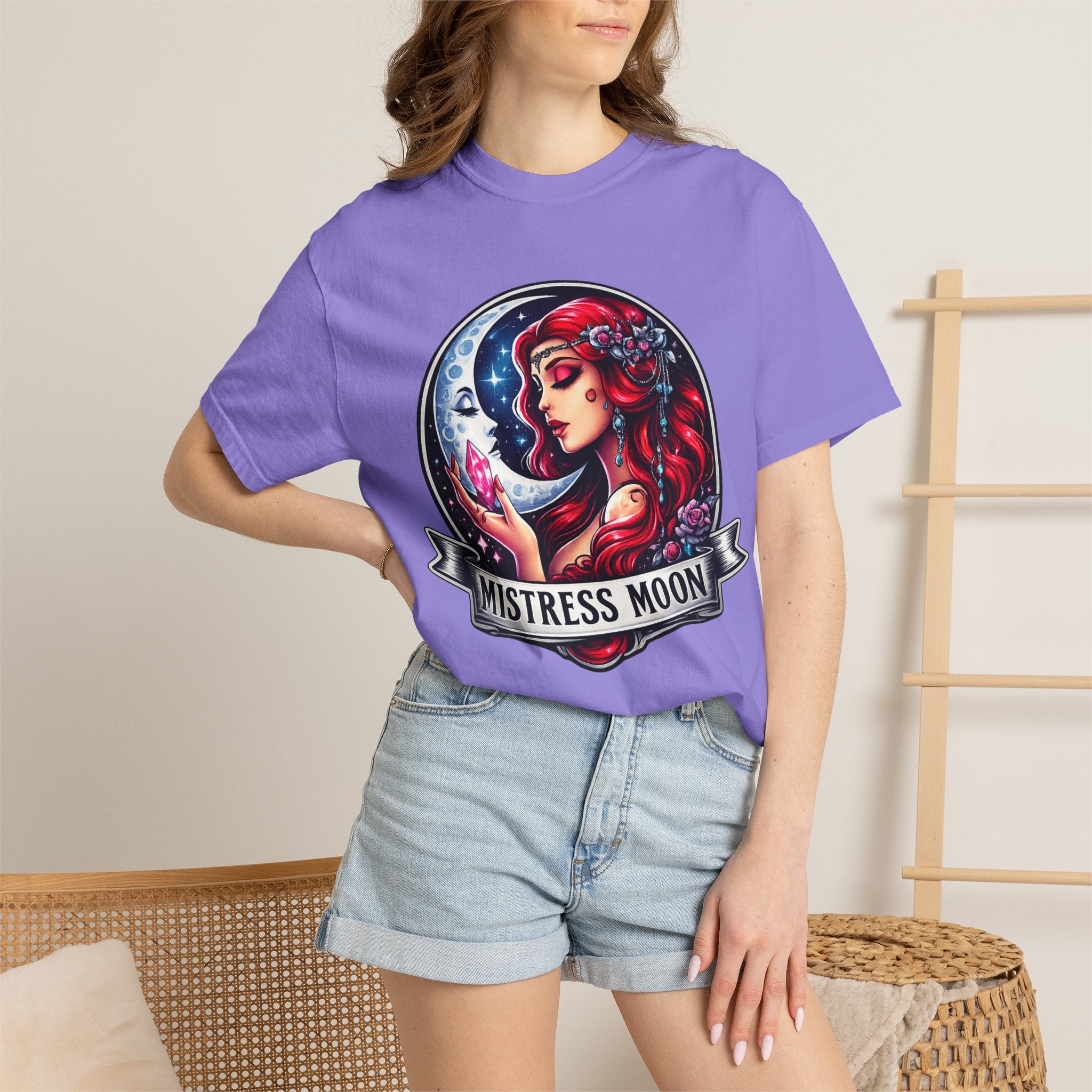 Mistress Moon Unisex Garment-Dyed T-shirt mm3