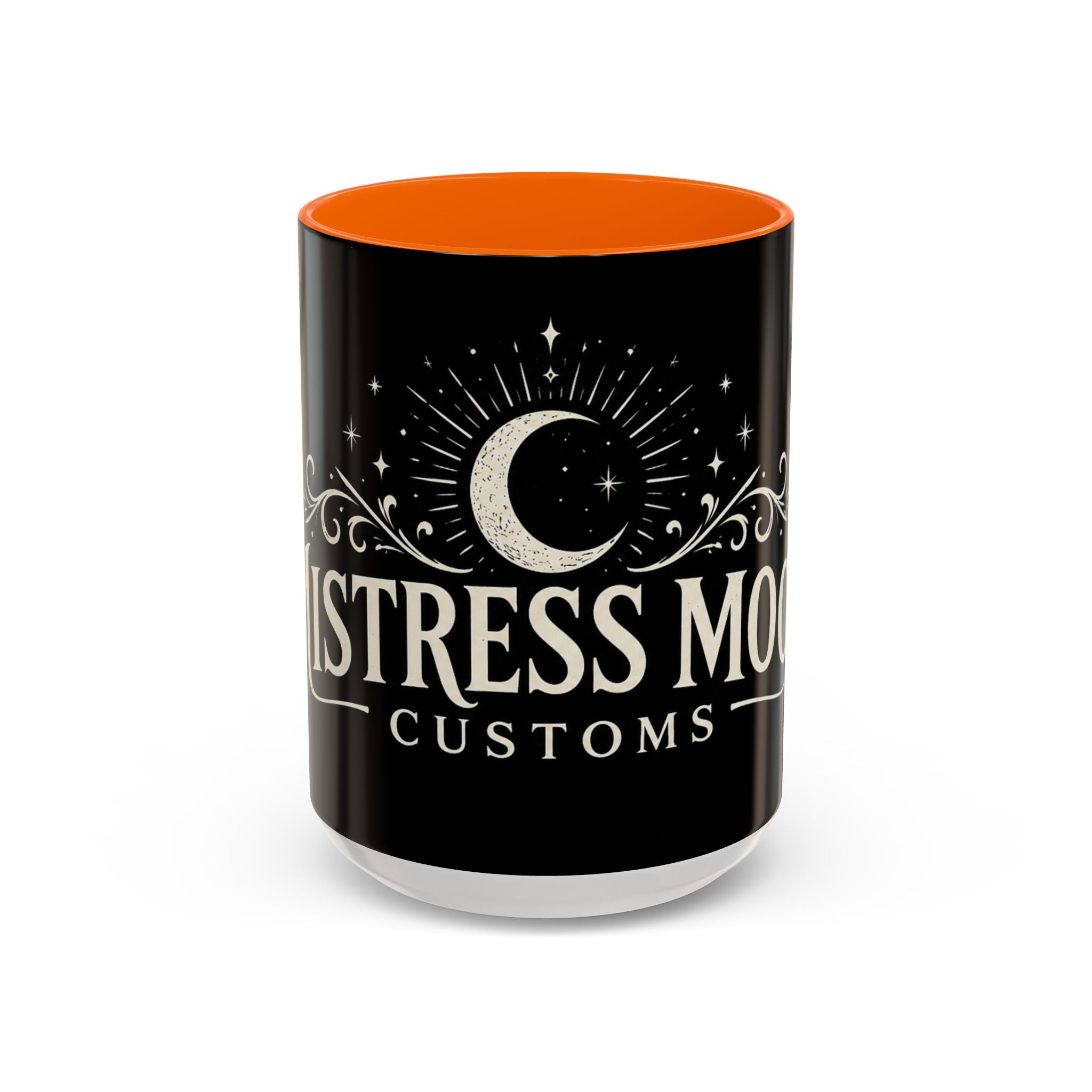 Mistress Moon crescent logo Mug | Accent coffee mug 11oz 15oz