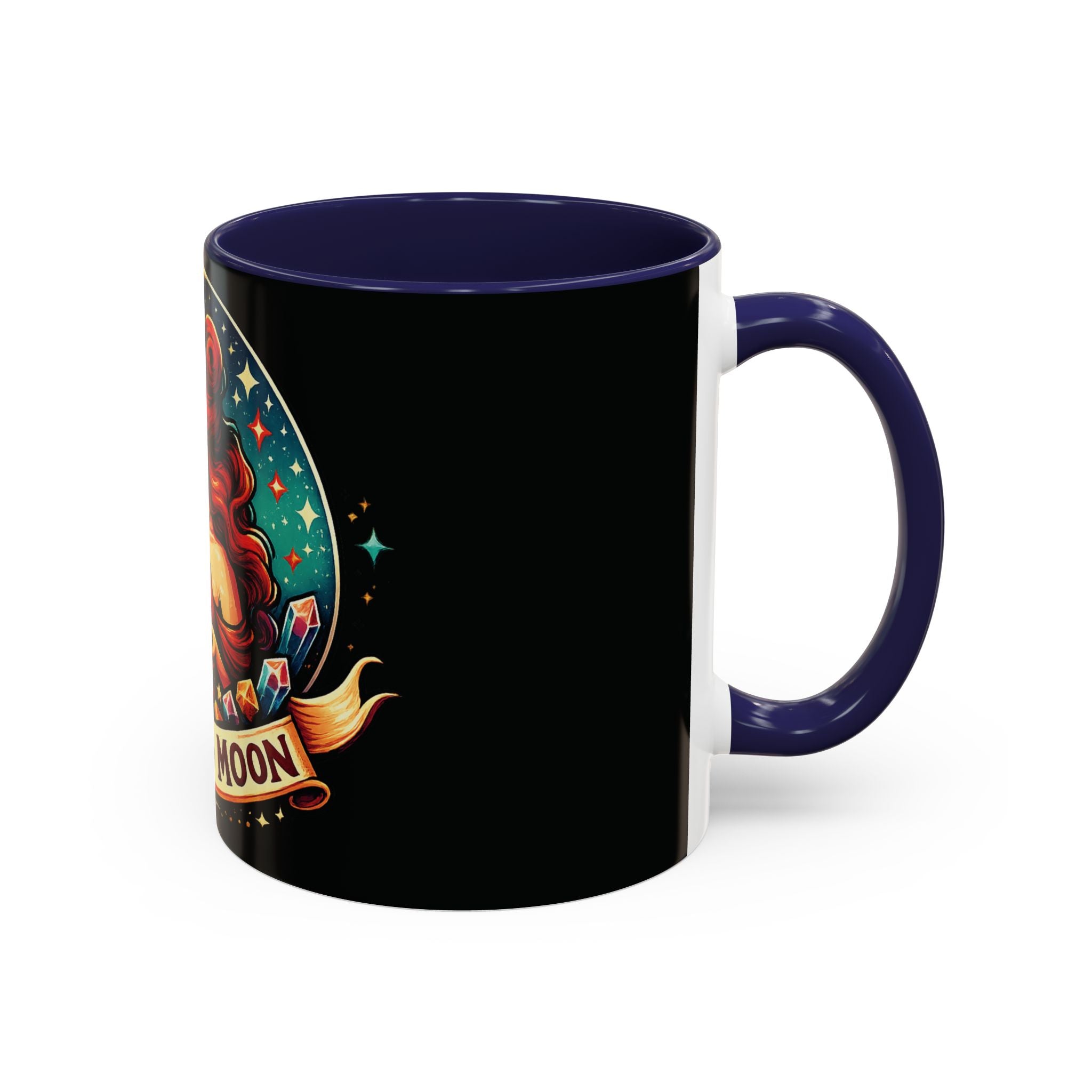 Mistress Moon crescent Mug mm2 | Accent coffee mug 11oz 15oz