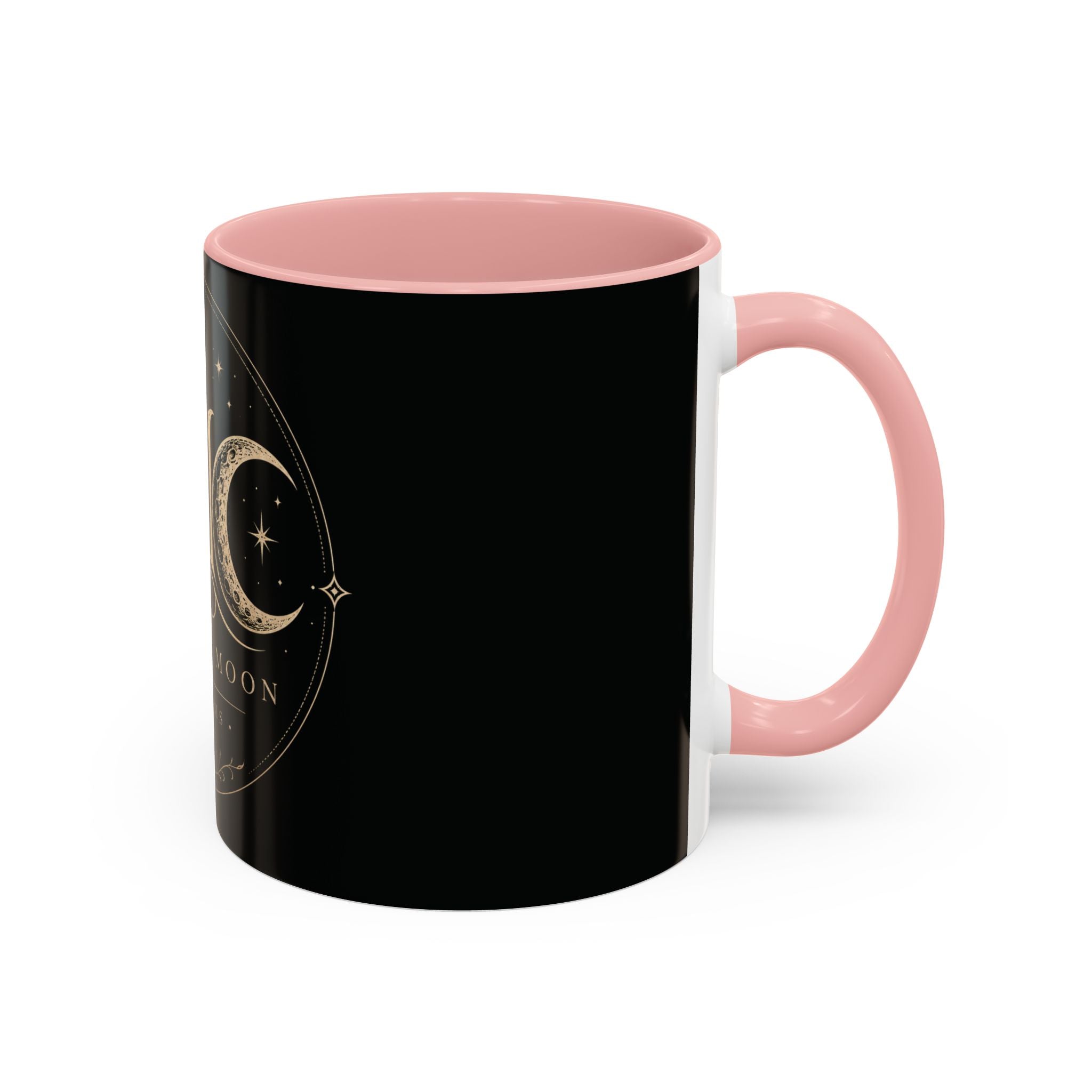 Mistress Moon crescent Mug mmc mono | Accent coffee mug 11oz 15oz