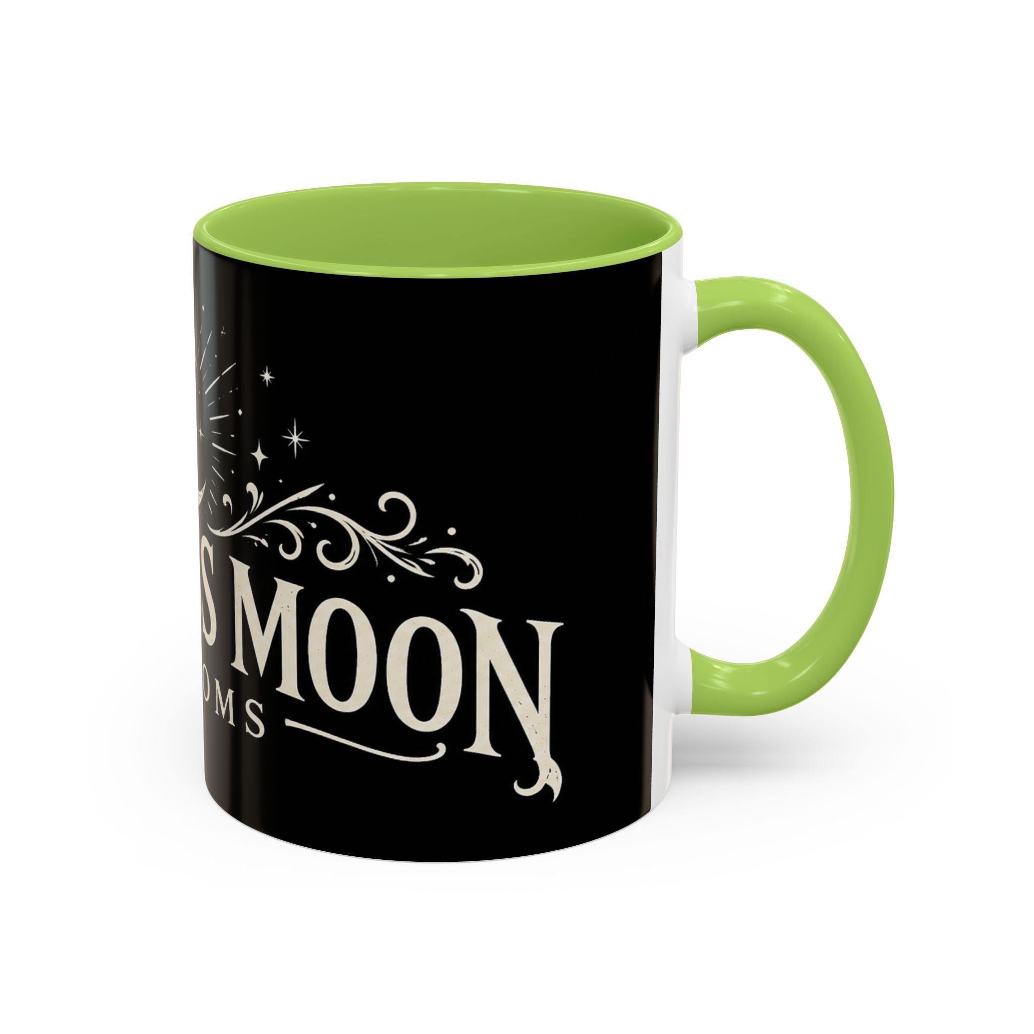 Mistress Moon crescent logo Mug | Accent coffee mug 11oz 15oz