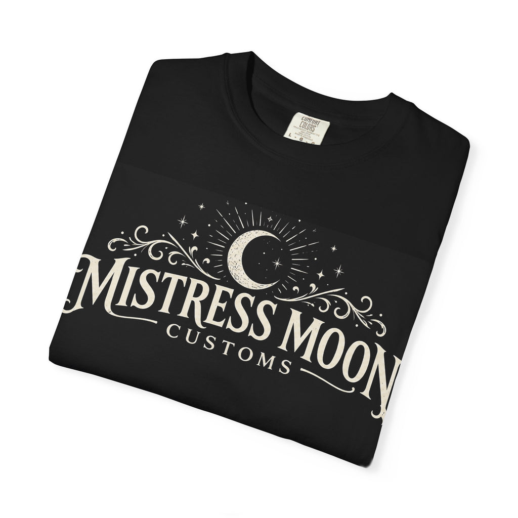 Mistress Moon Unisex Garment-Dyed T-shirt logo
