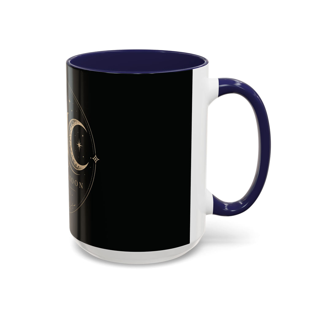 Mistress Moon crescent Mug mmc mono | Accent coffee mug 11oz 15oz
