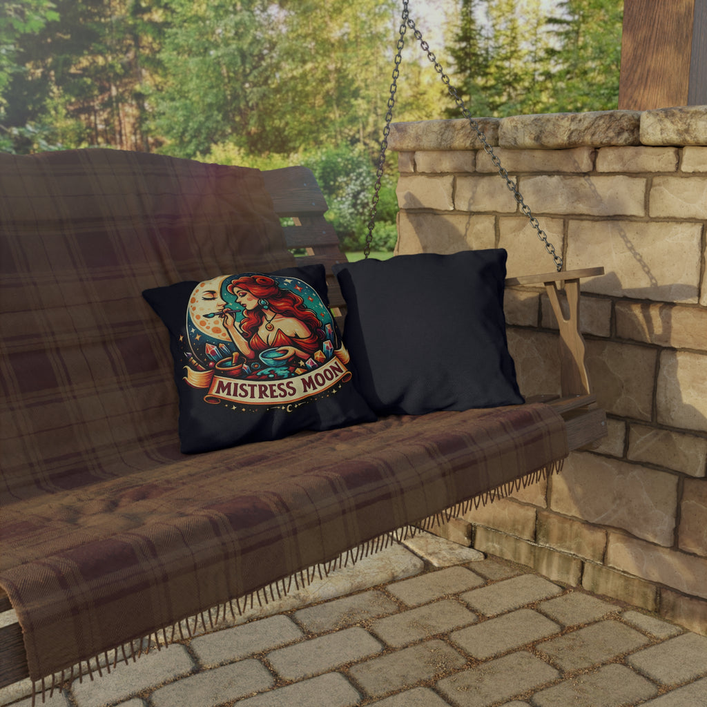 Moon Outdoor Pillow — Goddess Moonlight Decorative Cushion mm2