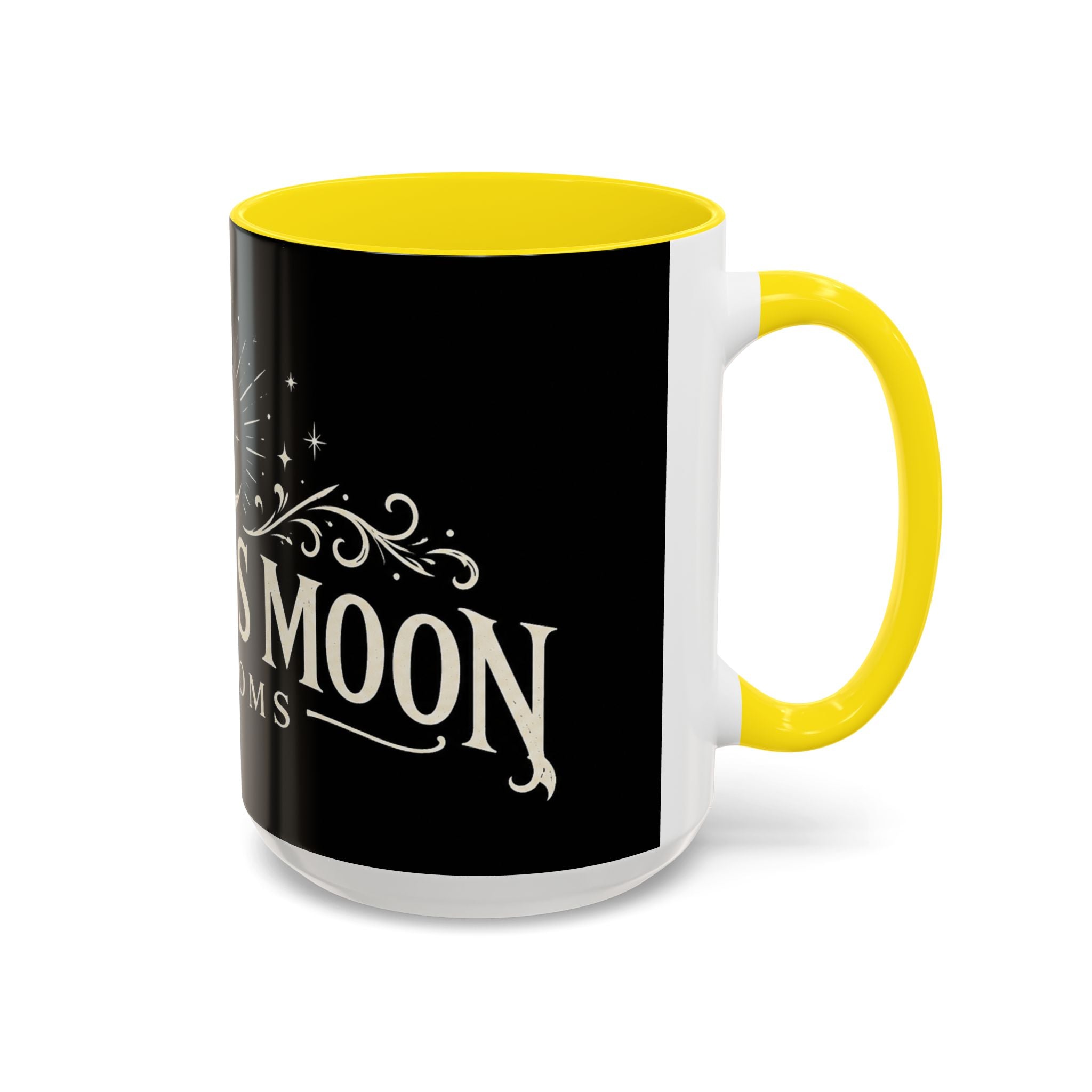 Mistress Moon crescent logo Mug | Accent coffee mug 11oz 15oz