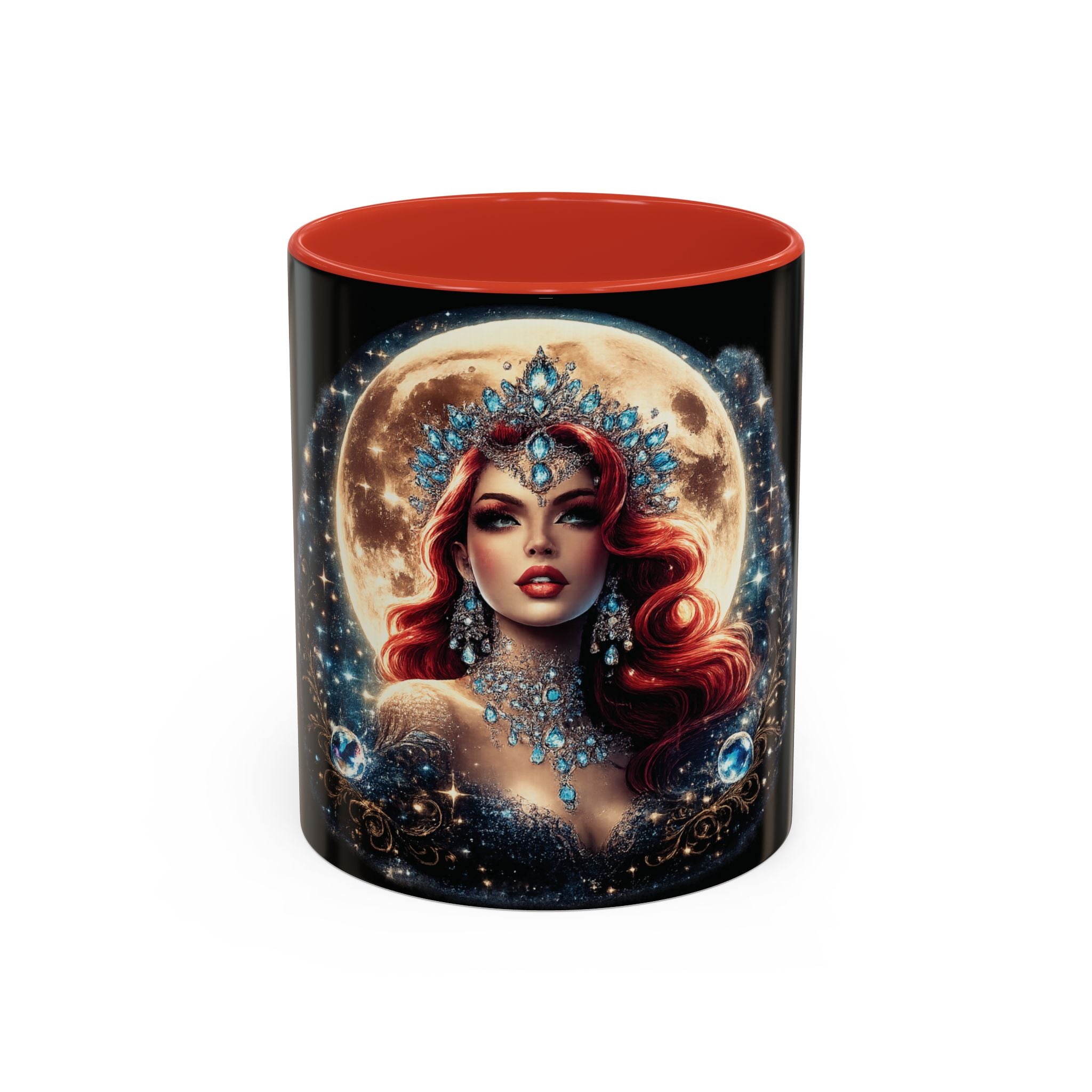 Mistress Moon crescent Mug mm4 | Accent coffee mug 11oz 15oz