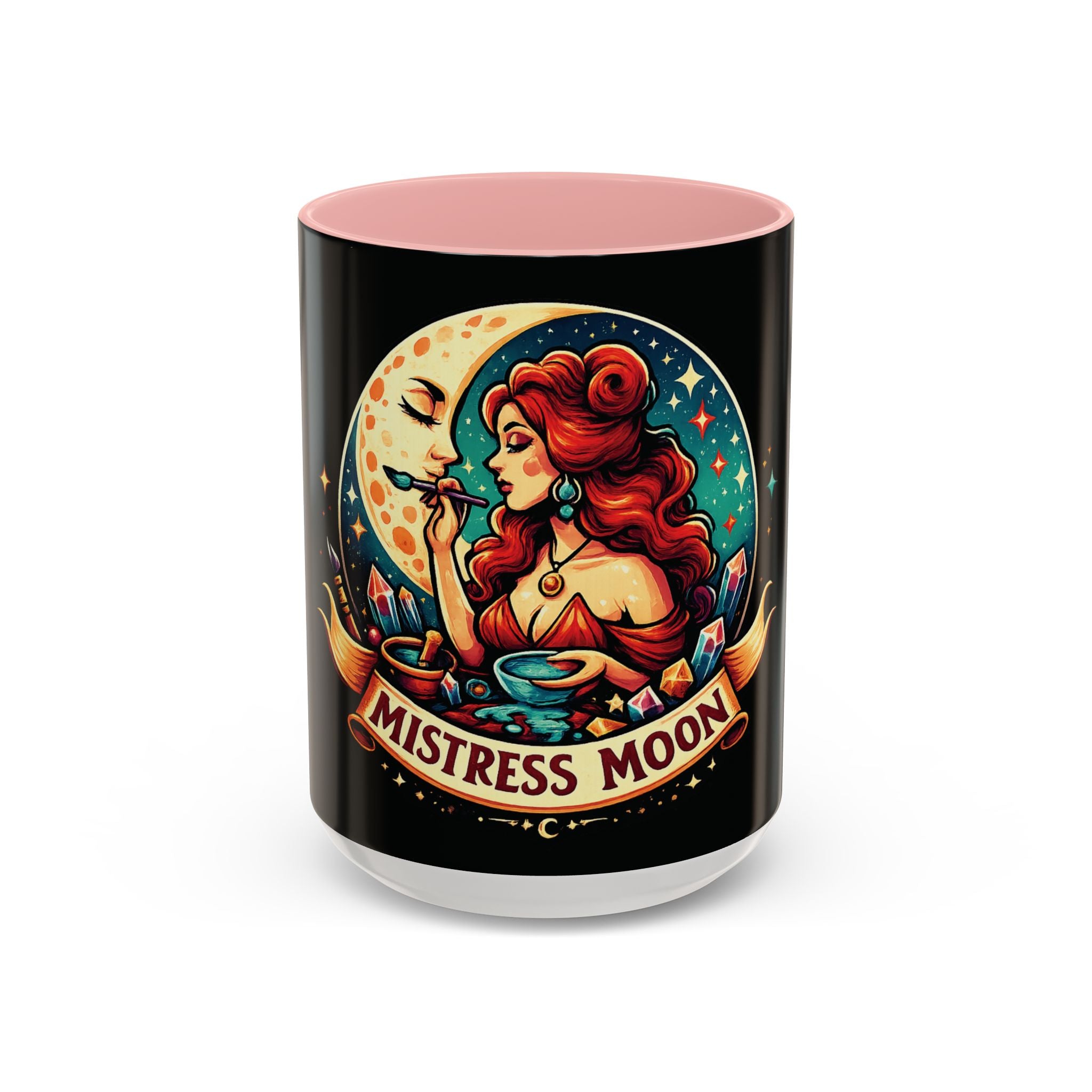 Mistress Moon crescent Mug mm2 | Accent coffee mug 11oz 15oz