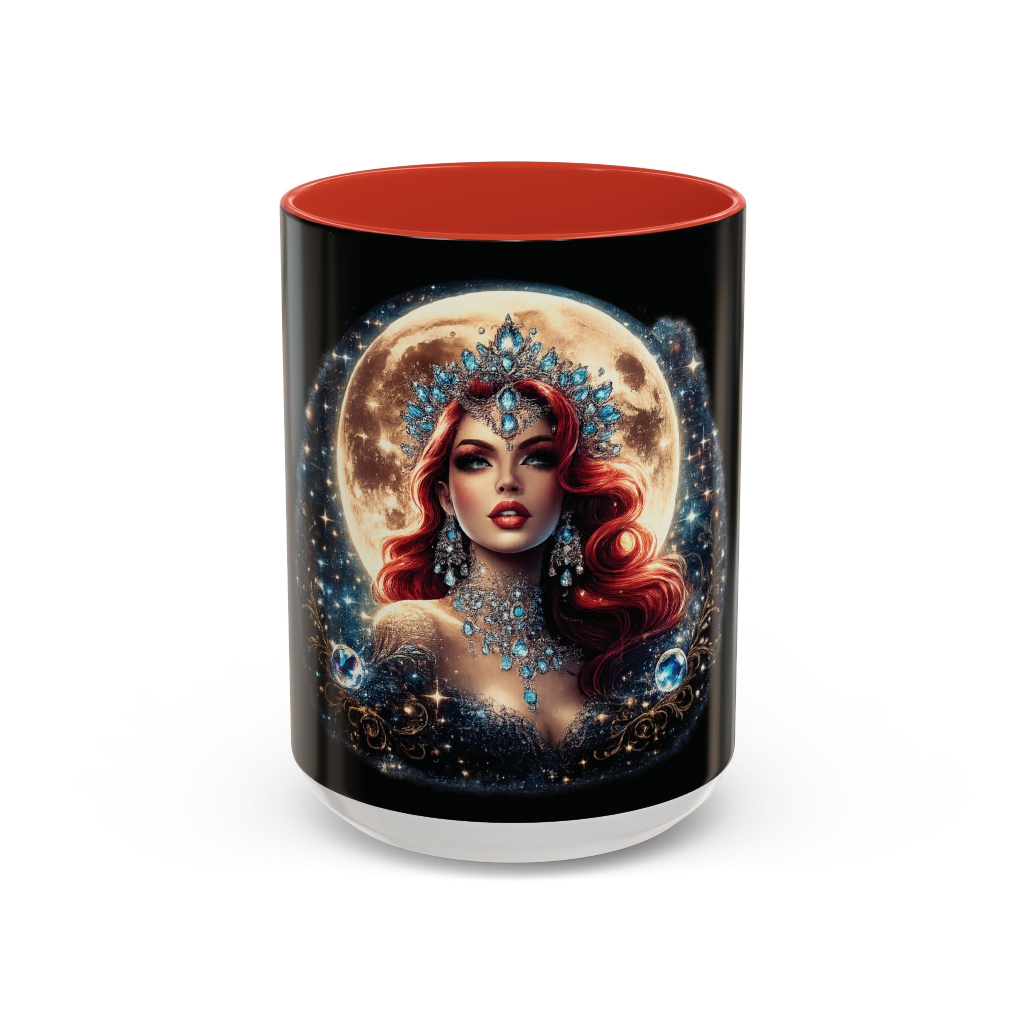Mistress Moon crescent Mug mm4 | Accent coffee mug 11oz 15oz