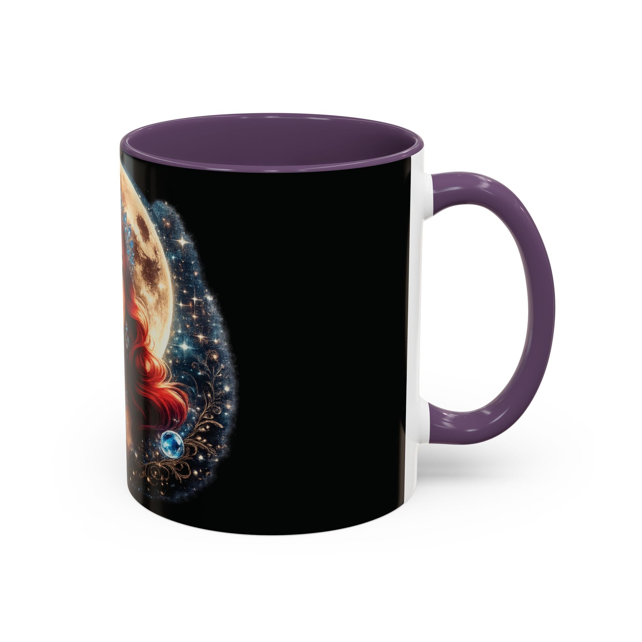 Mistress Moon crescent Mug mm4r | Accent coffee mug 11oz 15oz