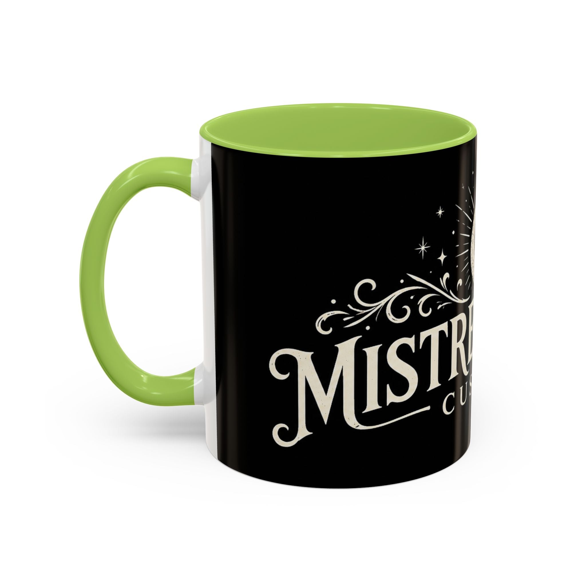 Mistress Moon crescent logo Mug | Accent coffee mug 11oz 15oz