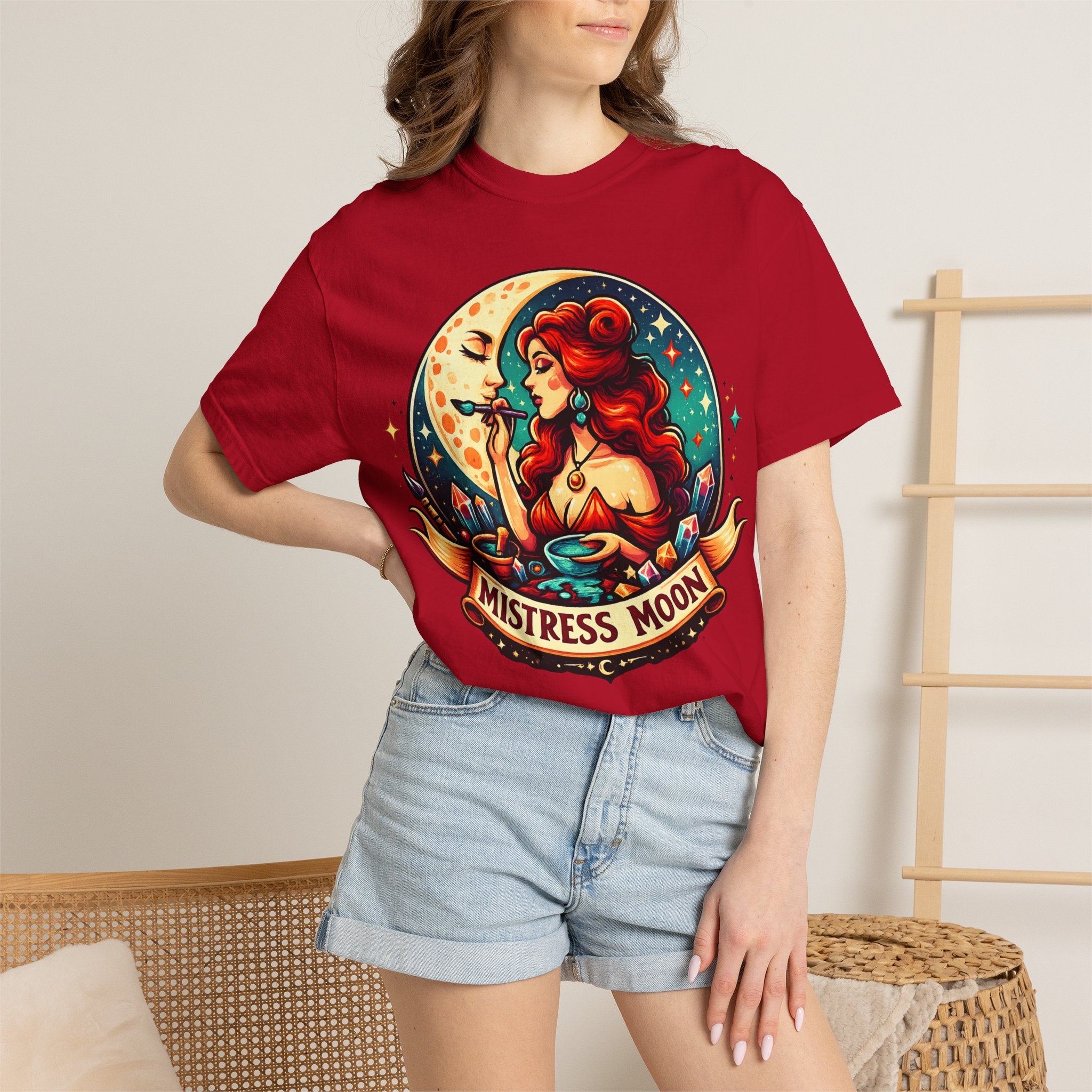 Mistress Moon Unisex Garment-Dyed T-shirt mm2