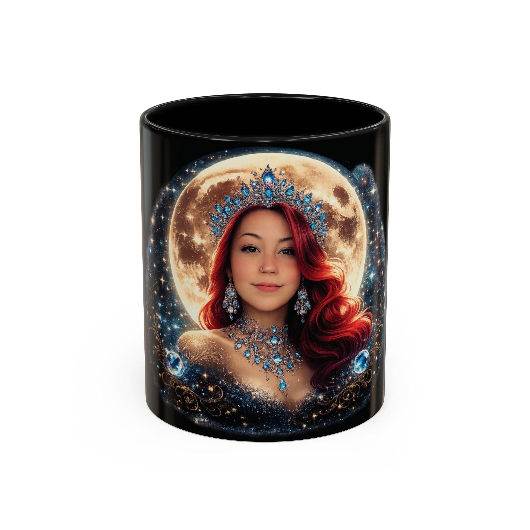 Mistress Moon crescent Mug mm4r | Accent coffee mug 11oz 15oz