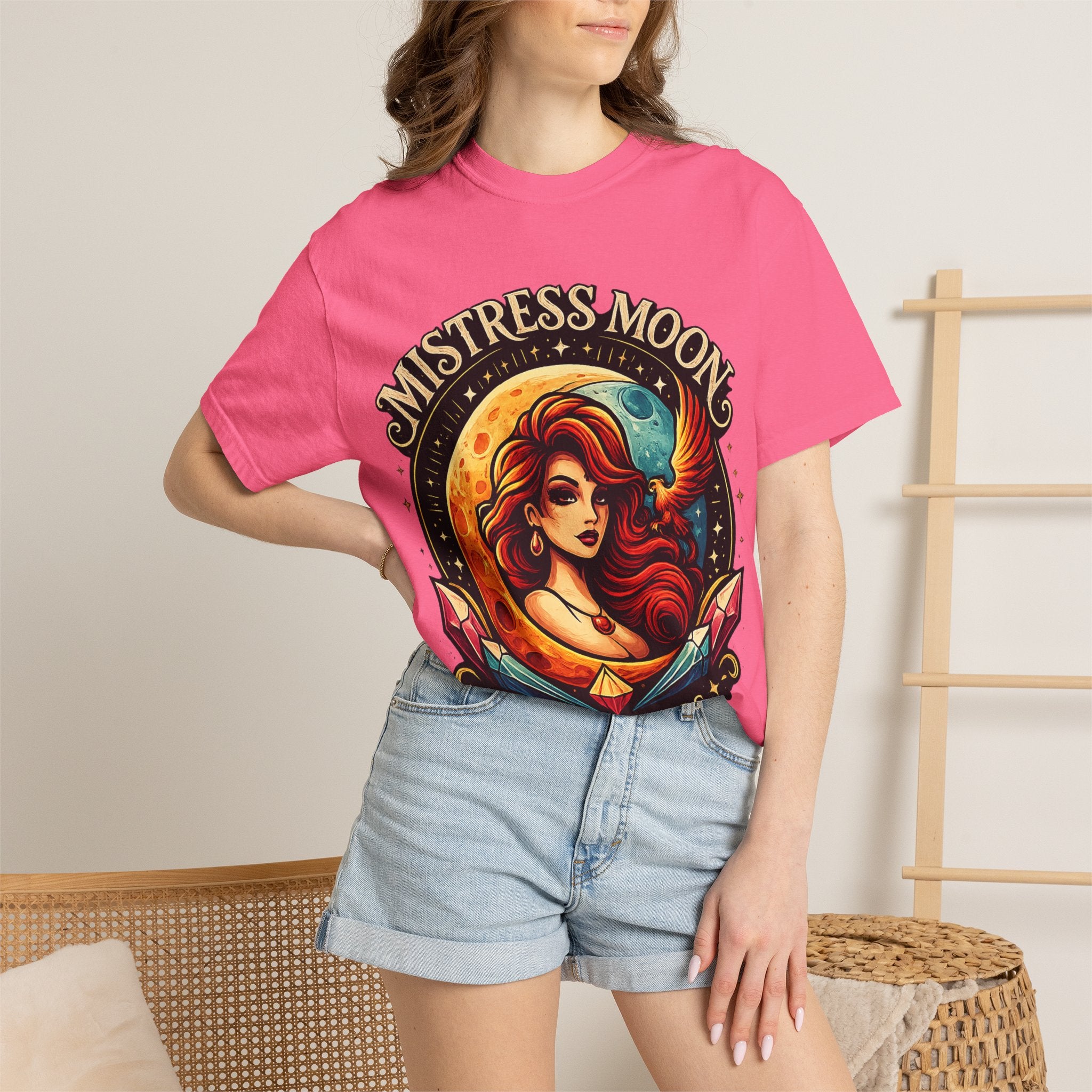Mistress Moon Unisex Garment-Dyed T-shirt mm1