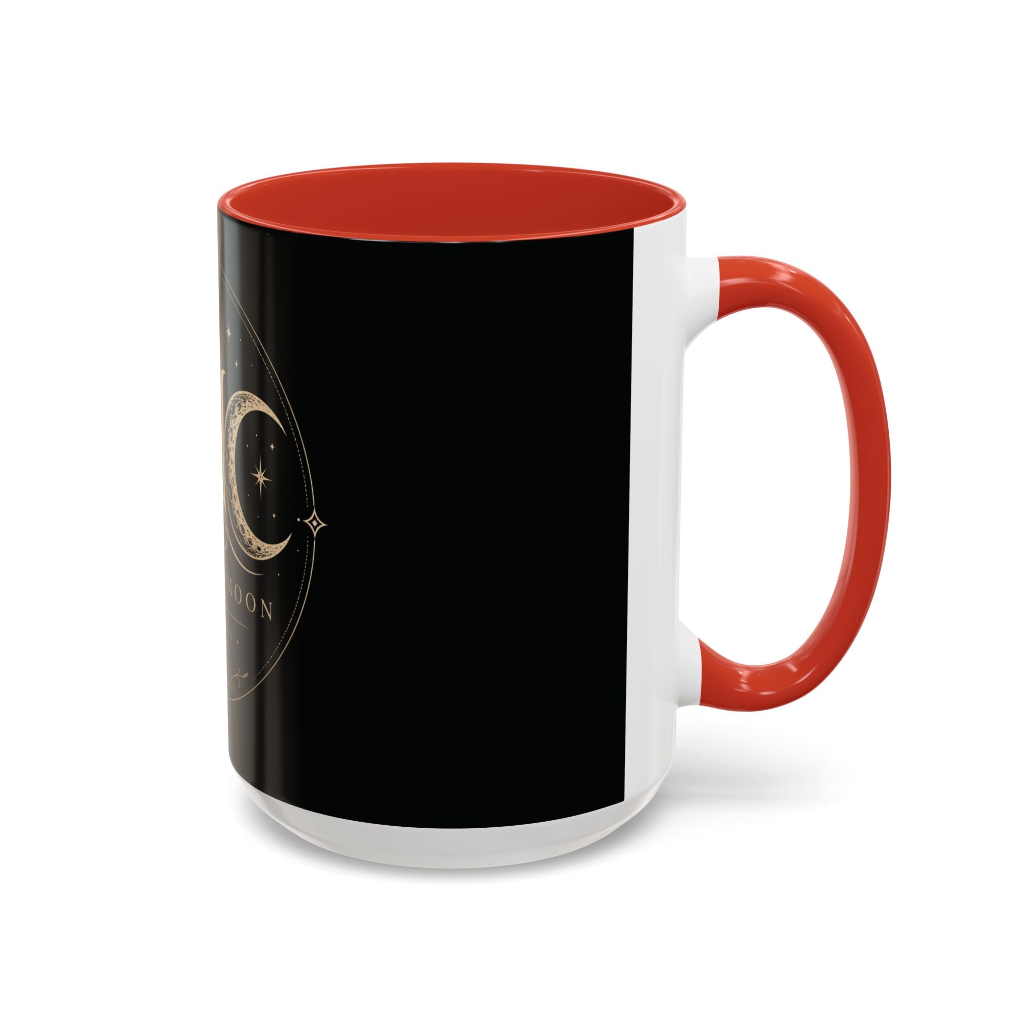 Mistress Moon crescent Mug mmc mono | Accent coffee mug 11oz 15oz