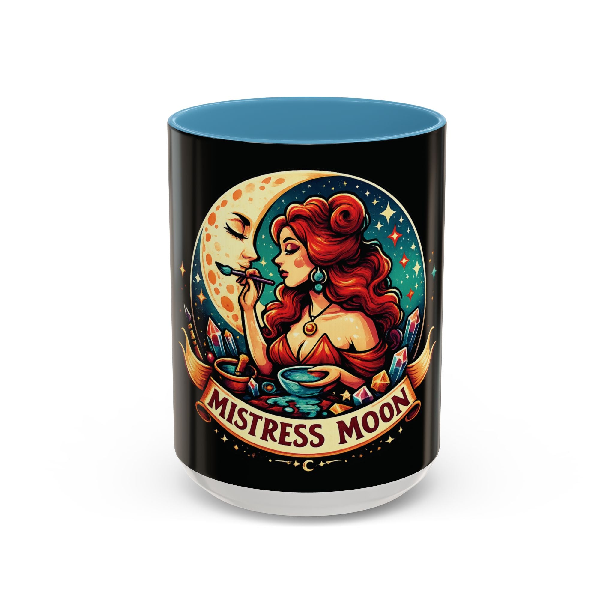 Mistress Moon crescent Mug mm2 | Accent coffee mug 11oz 15oz