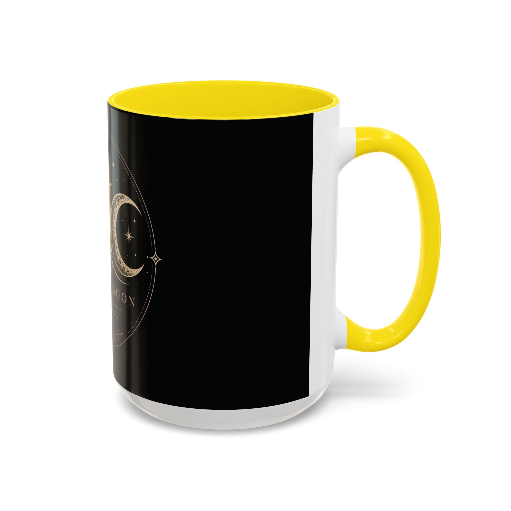 Mistress Moon crescent Mug mmc mono | Accent coffee mug 11oz 15oz
