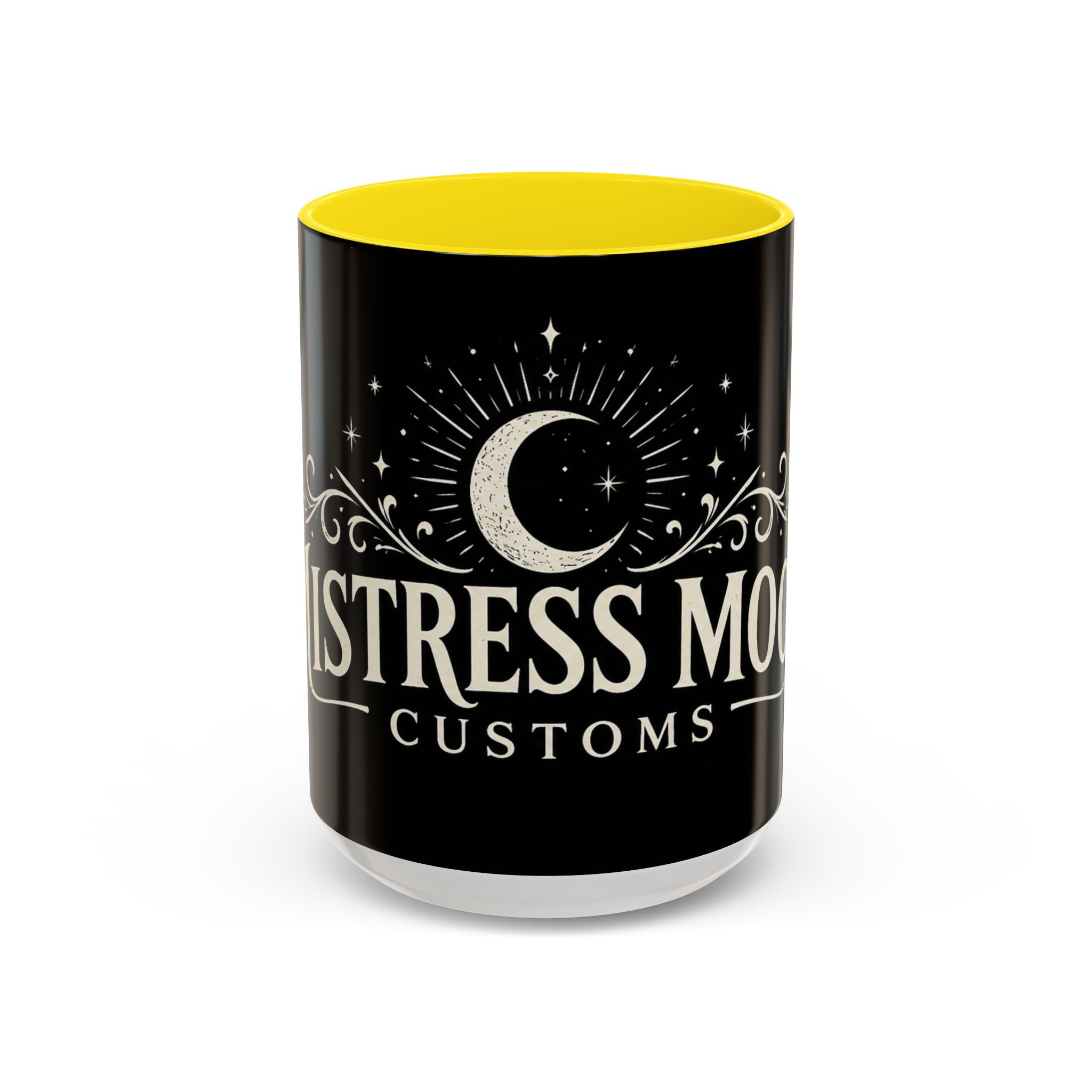 Mistress Moon crescent logo Mug | Accent coffee mug 11oz 15oz