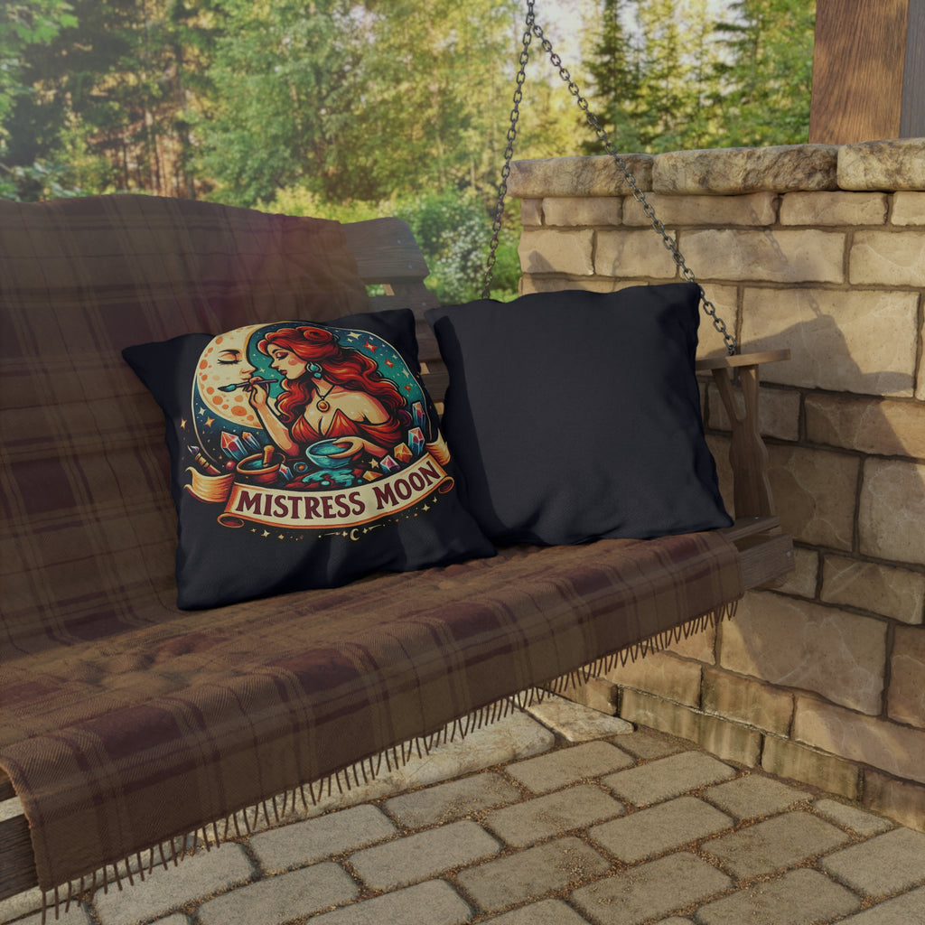 Moon Outdoor Pillow — Goddess Moonlight Decorative Cushion mm2