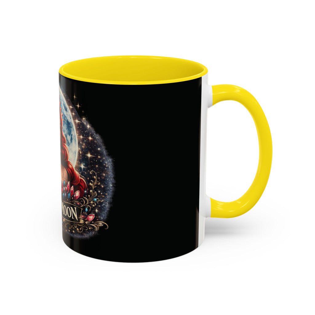 Mistress Moon crescent Mug mm5 | Accent coffee mug 11oz 15oz
