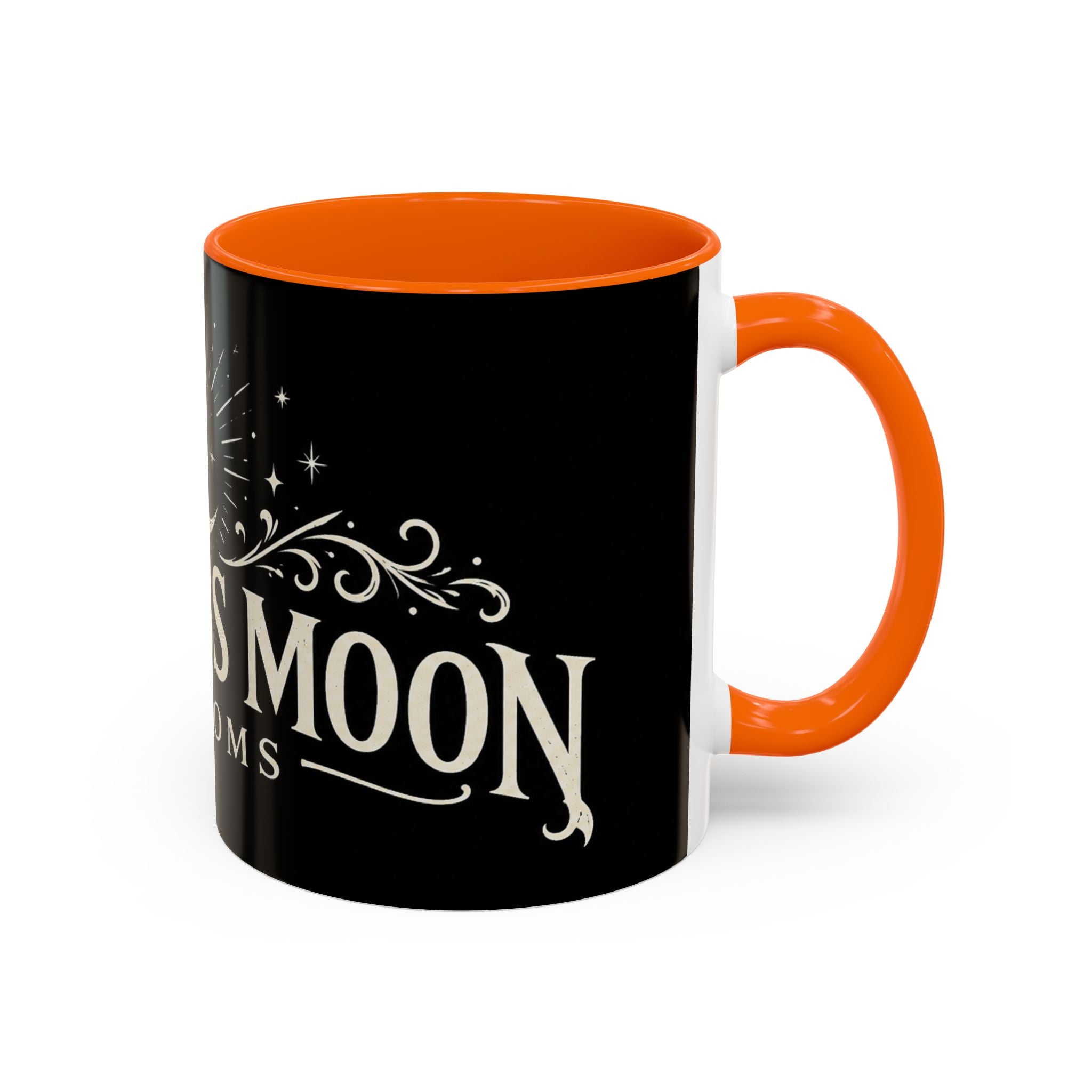 Mistress Moon crescent logo Mug | Accent coffee mug 11oz 15oz