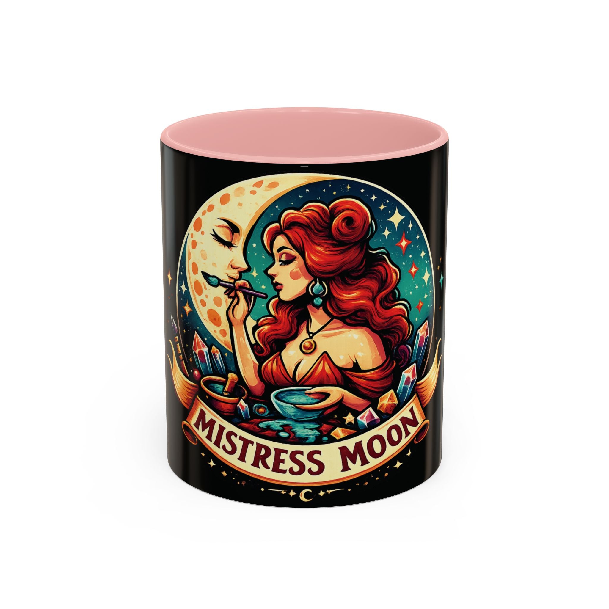 Mistress Moon crescent Mug mm2 | Accent coffee mug 11oz 15oz