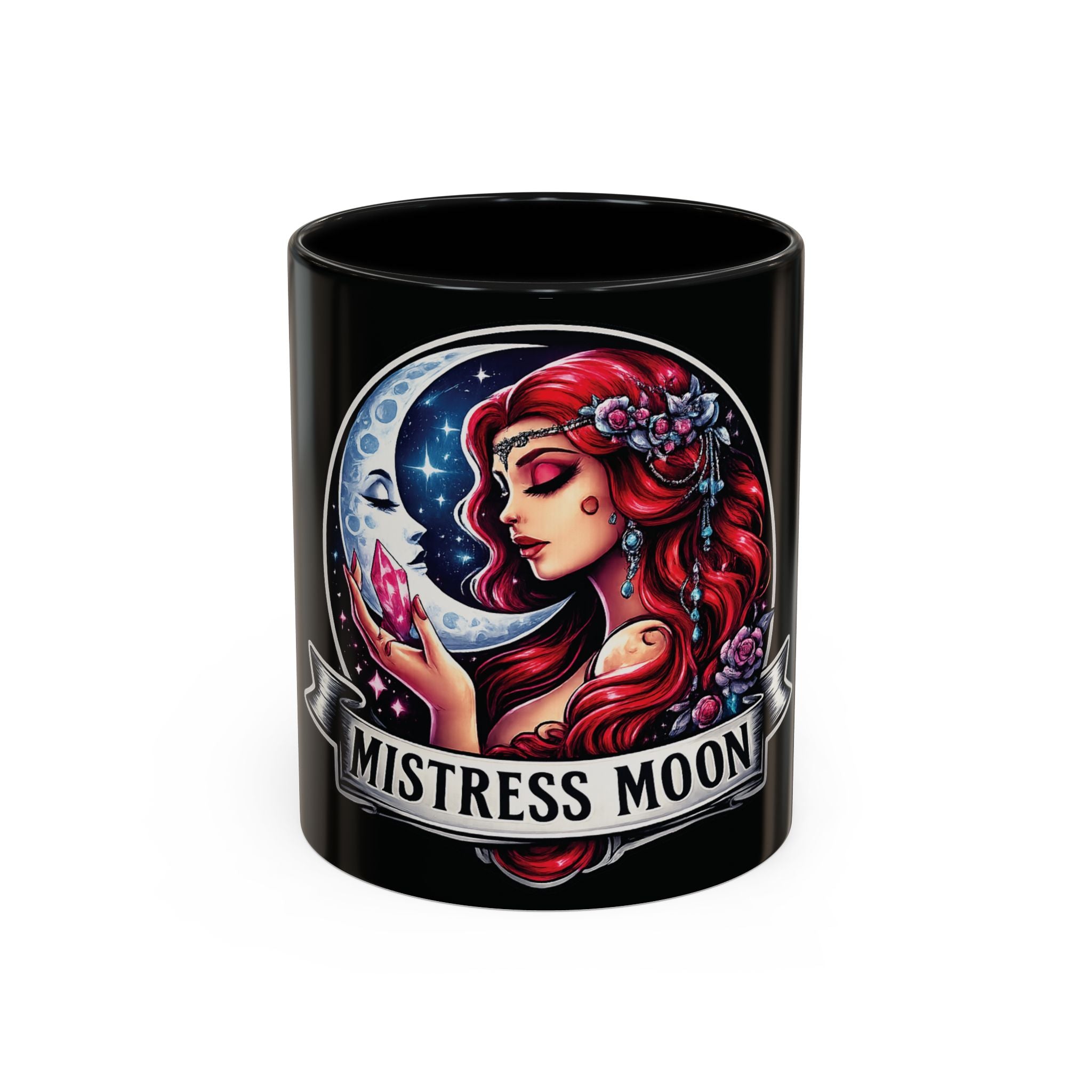 Mistress Moon crescent Mug mm3 | Accent coffee mug 11oz 15oz