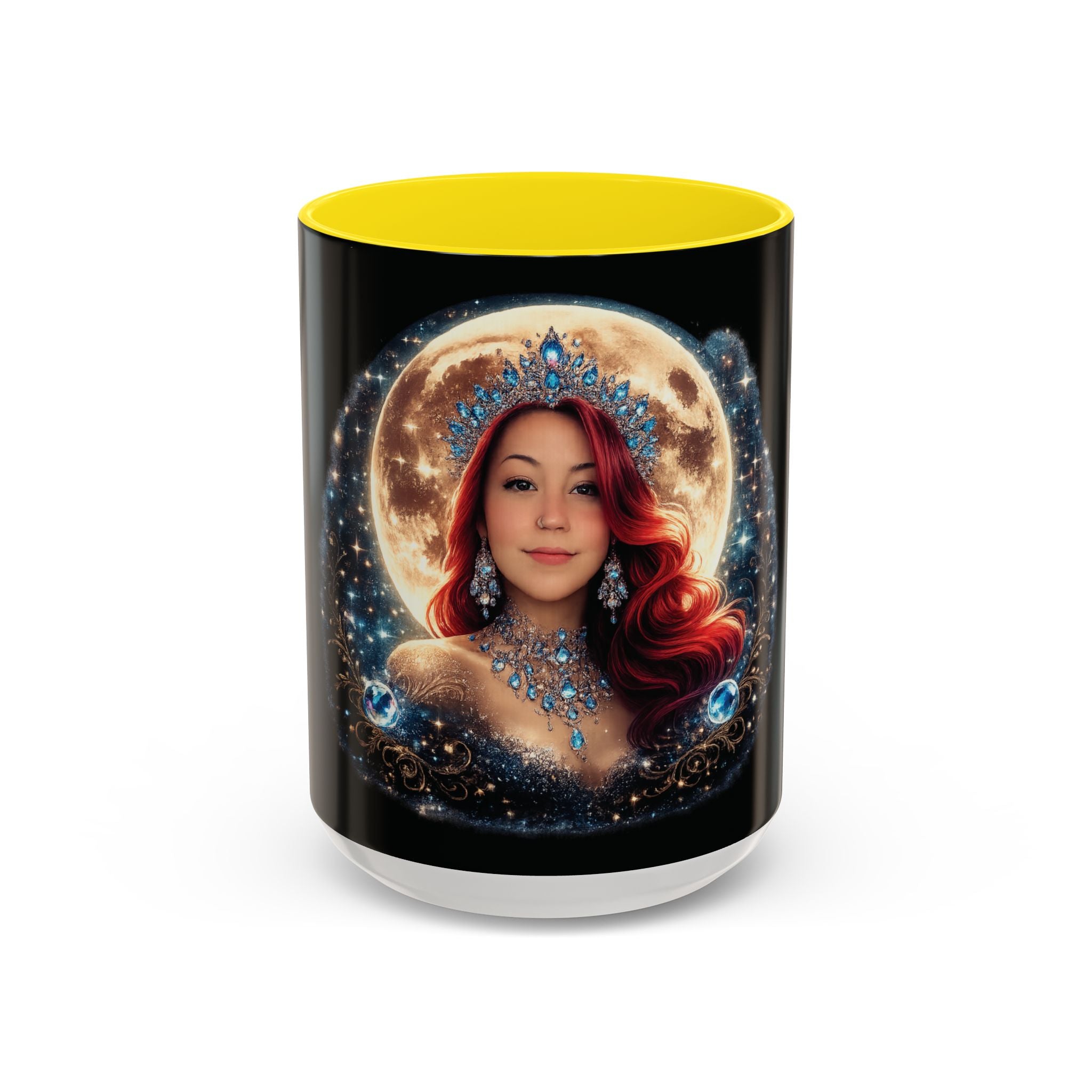 Mistress Moon crescent Mug mm4r | Accent coffee mug 11oz 15oz