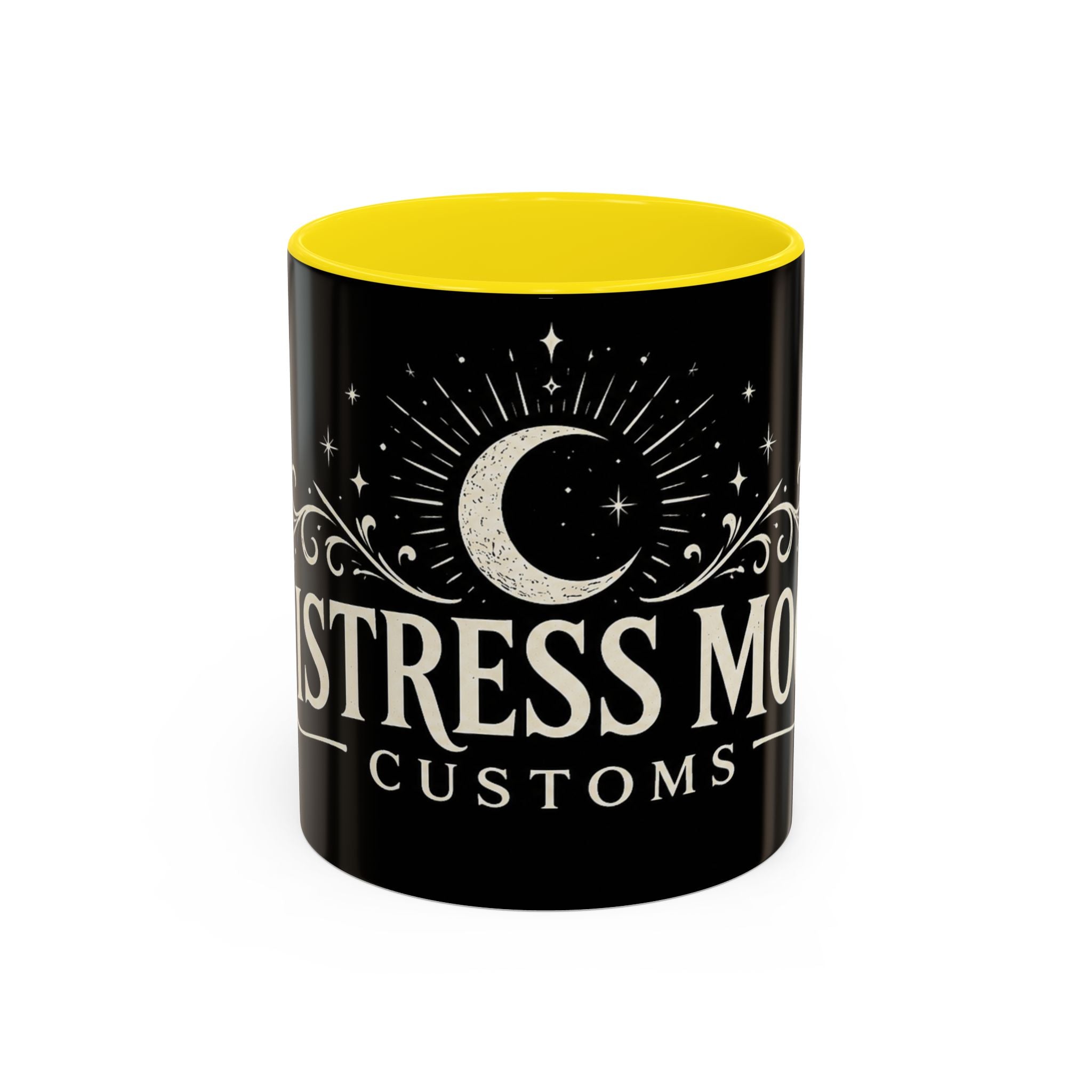 Mistress Moon crescent logo Mug | Accent coffee mug 11oz 15oz