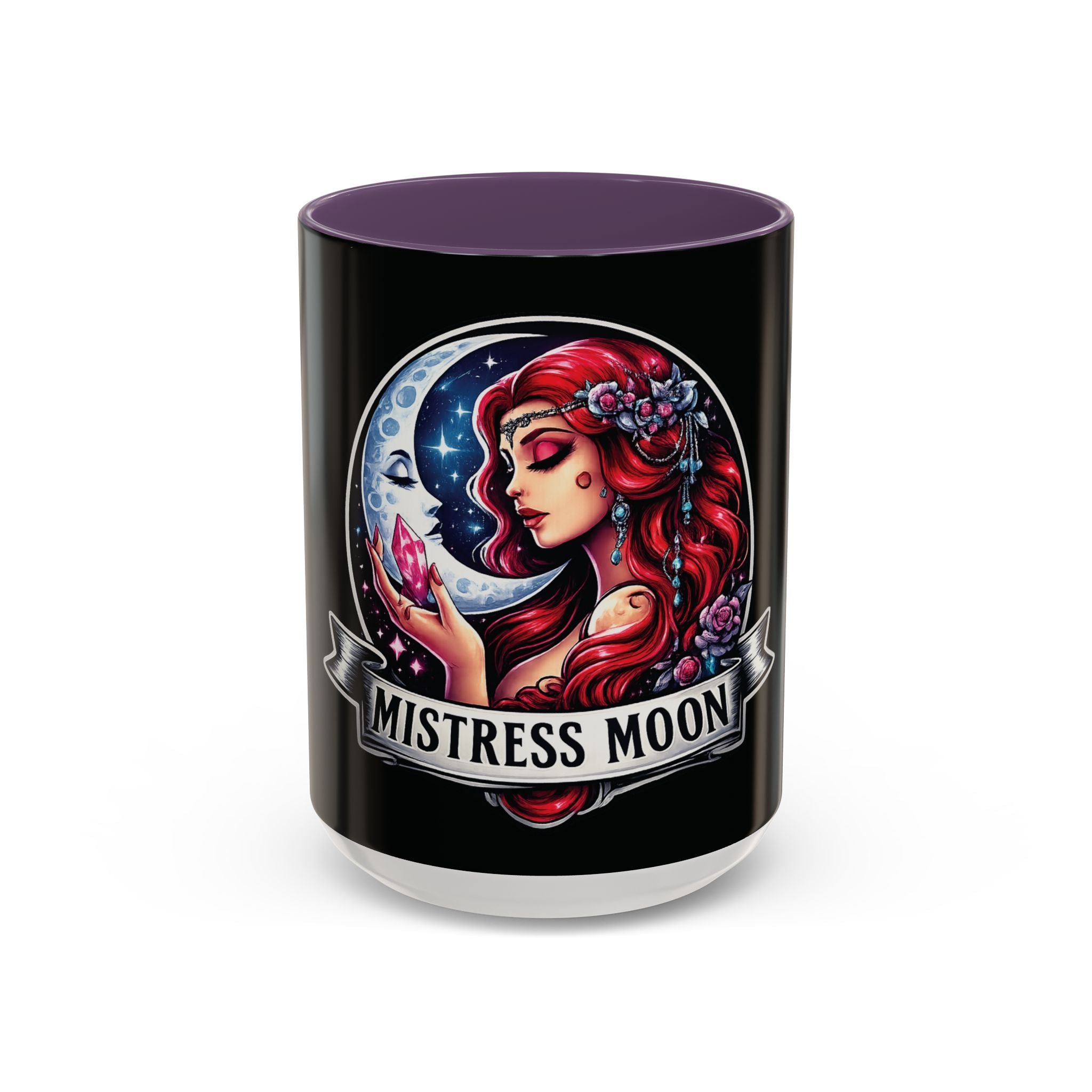 Mistress Moon crescent Mug mm3 | Accent coffee mug 11oz 15oz