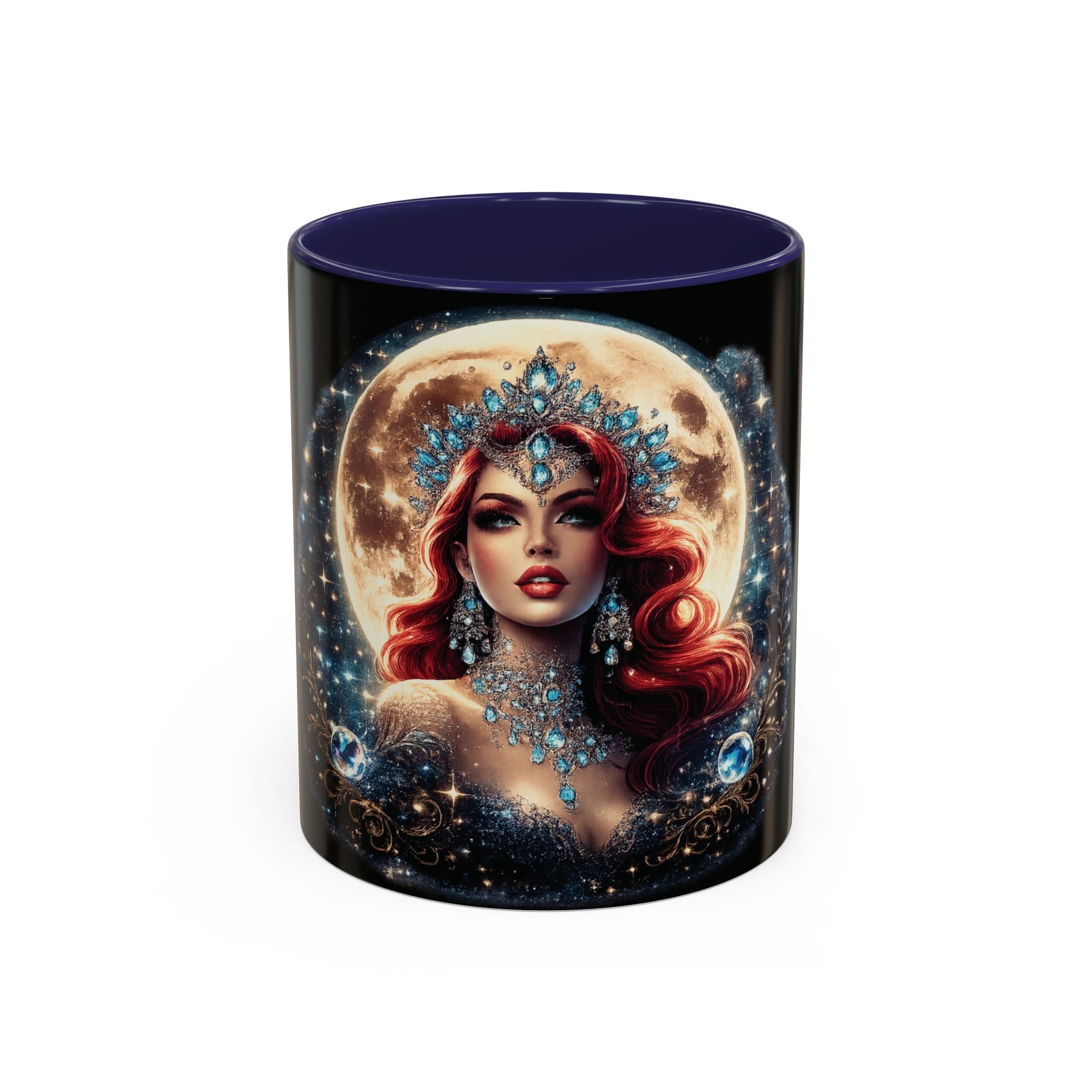 Mistress Moon crescent Mug mm4 | Accent coffee mug 11oz 15oz