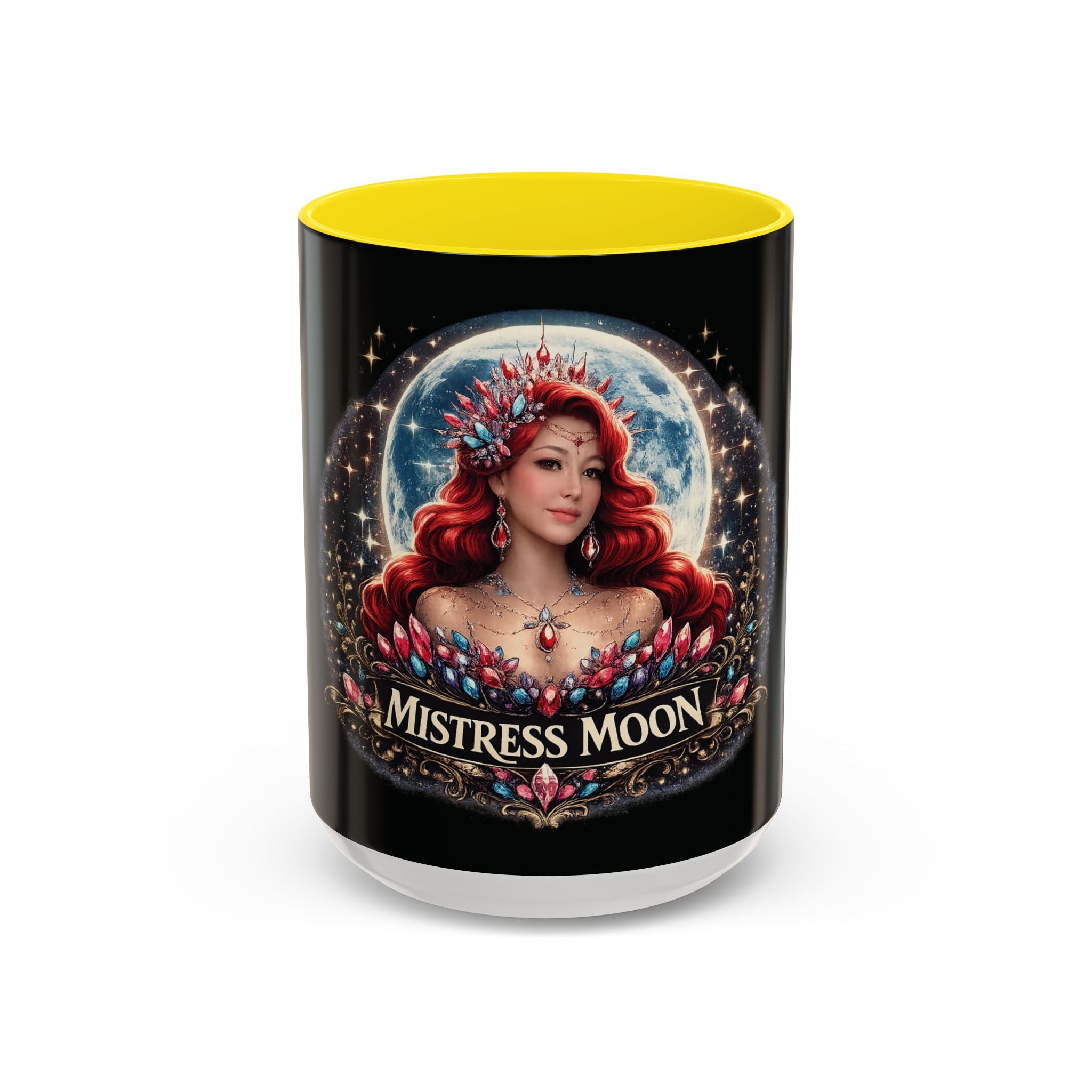 Mistress Moon crescent Mug mm5 | Accent coffee mug 11oz 15oz