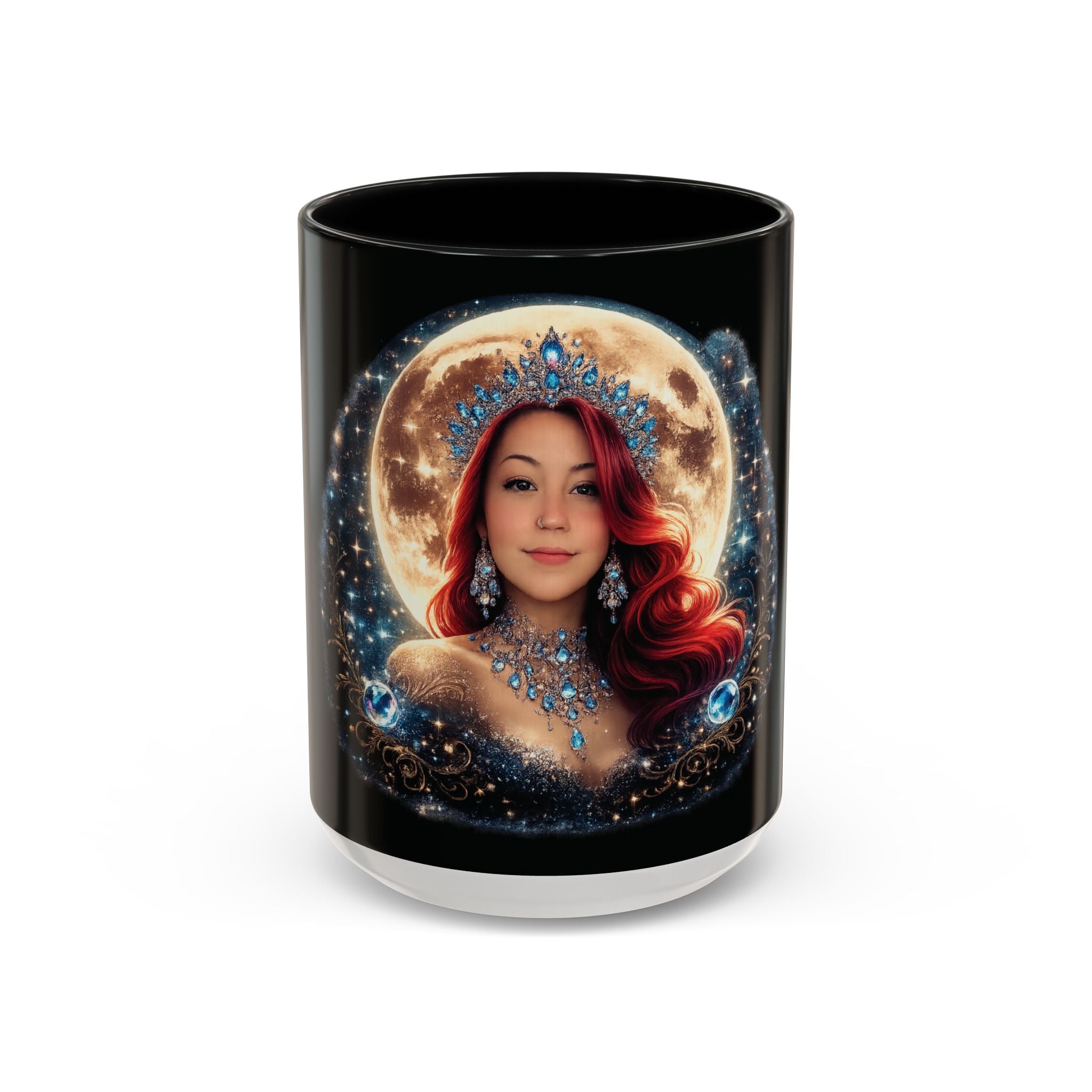 Mistress Moon crescent Mug mm4r | Accent coffee mug 11oz 15oz