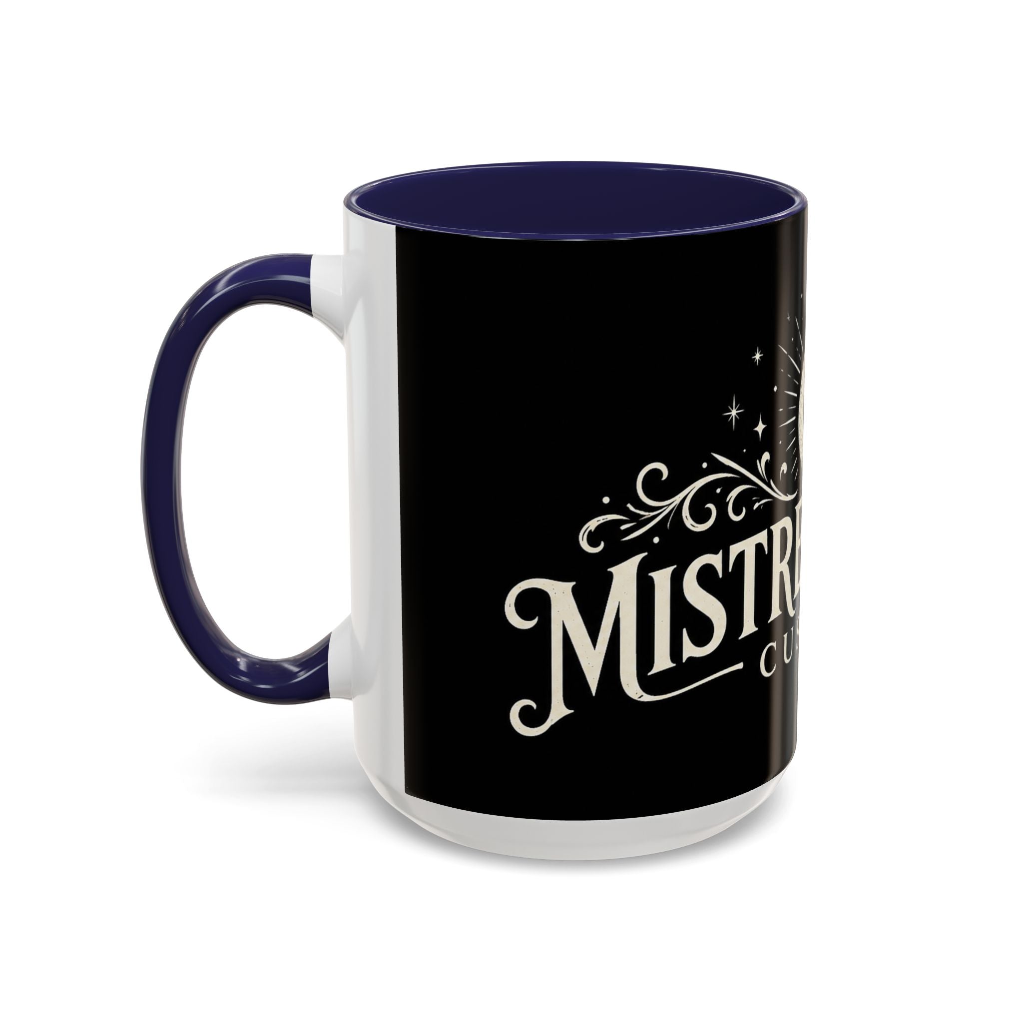 Mistress Moon crescent logo Mug | Accent coffee mug 11oz 15oz