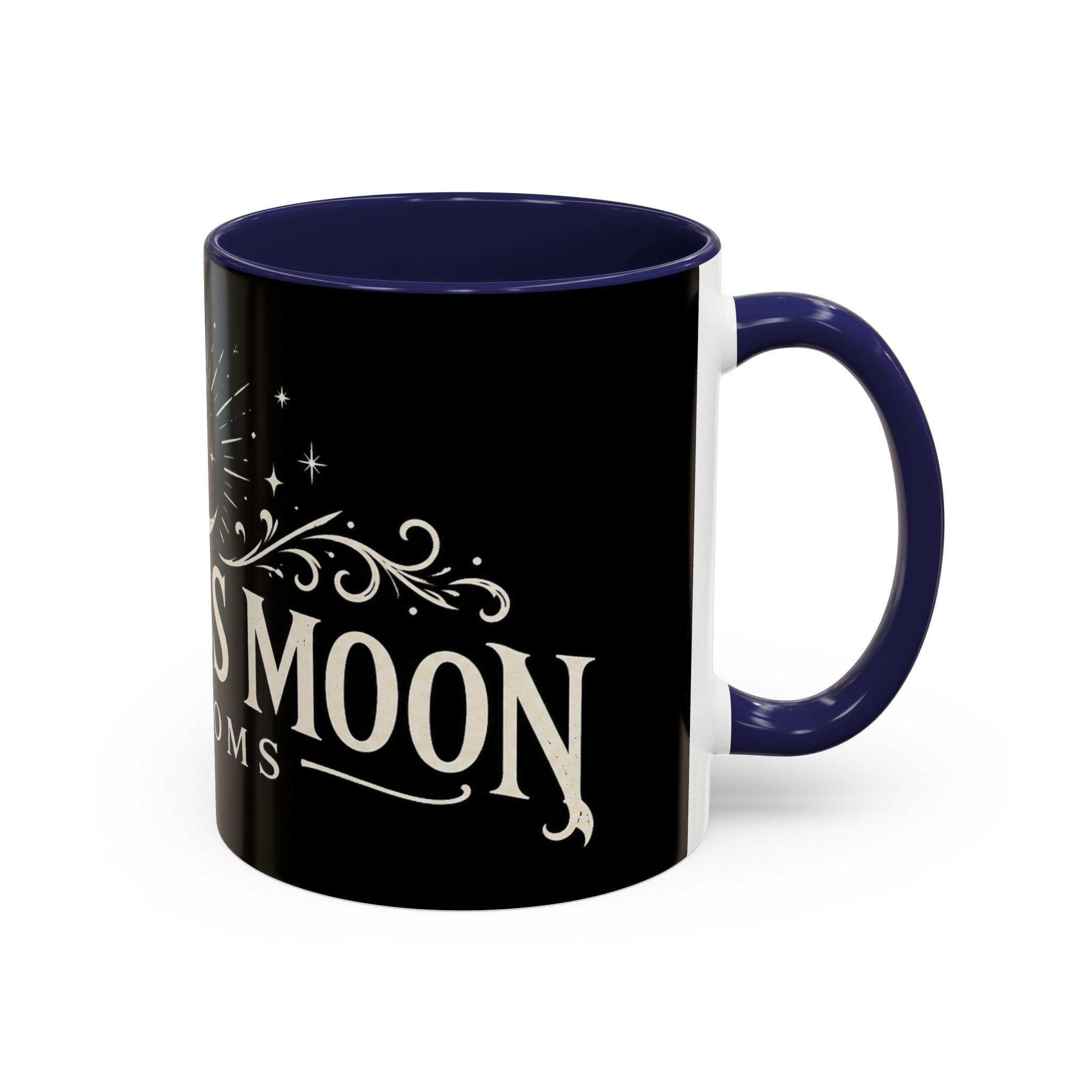 Mistress Moon crescent logo Mug | Accent coffee mug 11oz 15oz