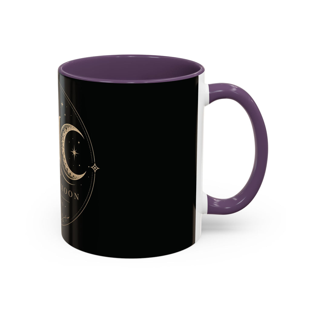 Mistress Moon crescent Mug mmc mono | Accent coffee mug 11oz 15oz