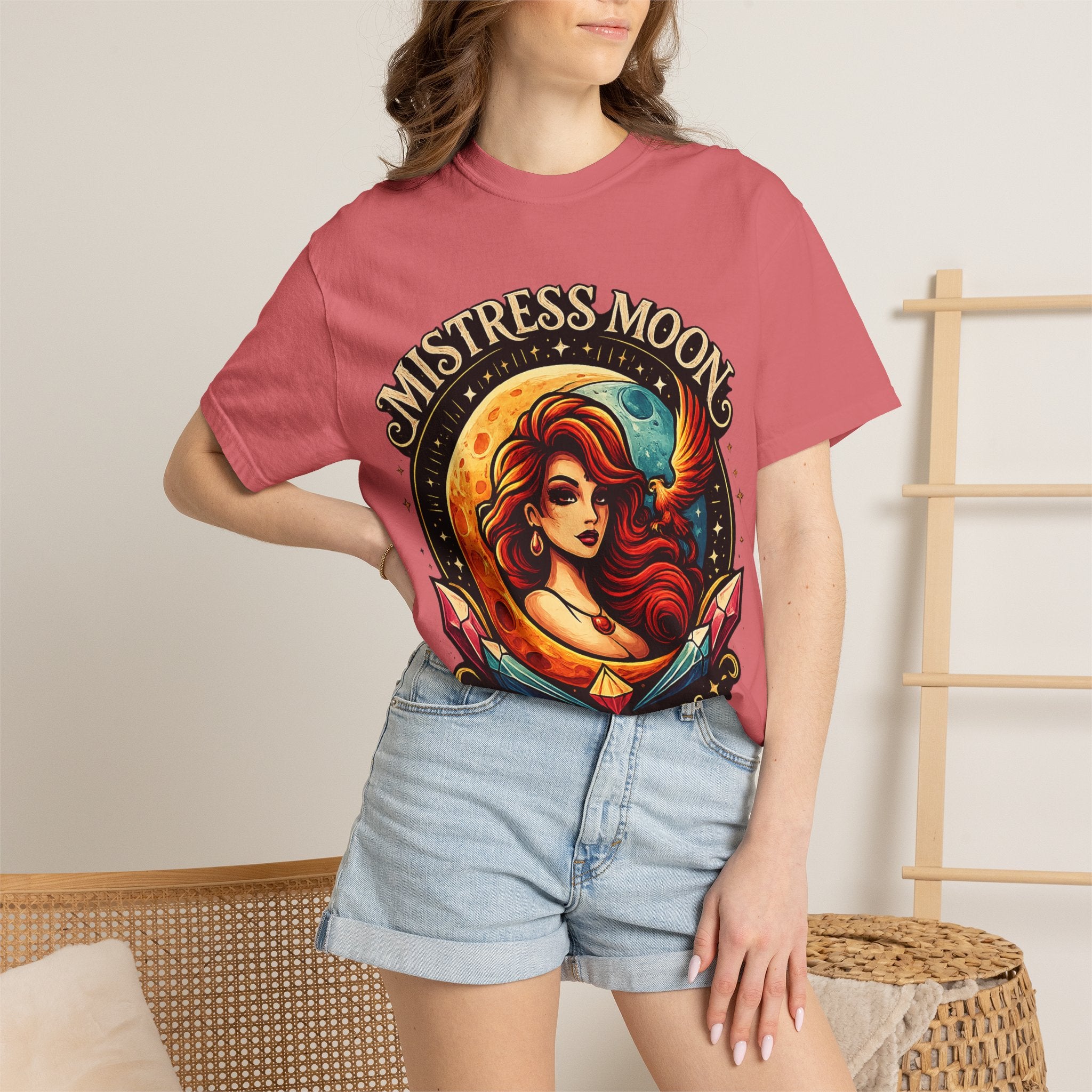 Mistress Moon Unisex Garment-Dyed T-shirt mm1