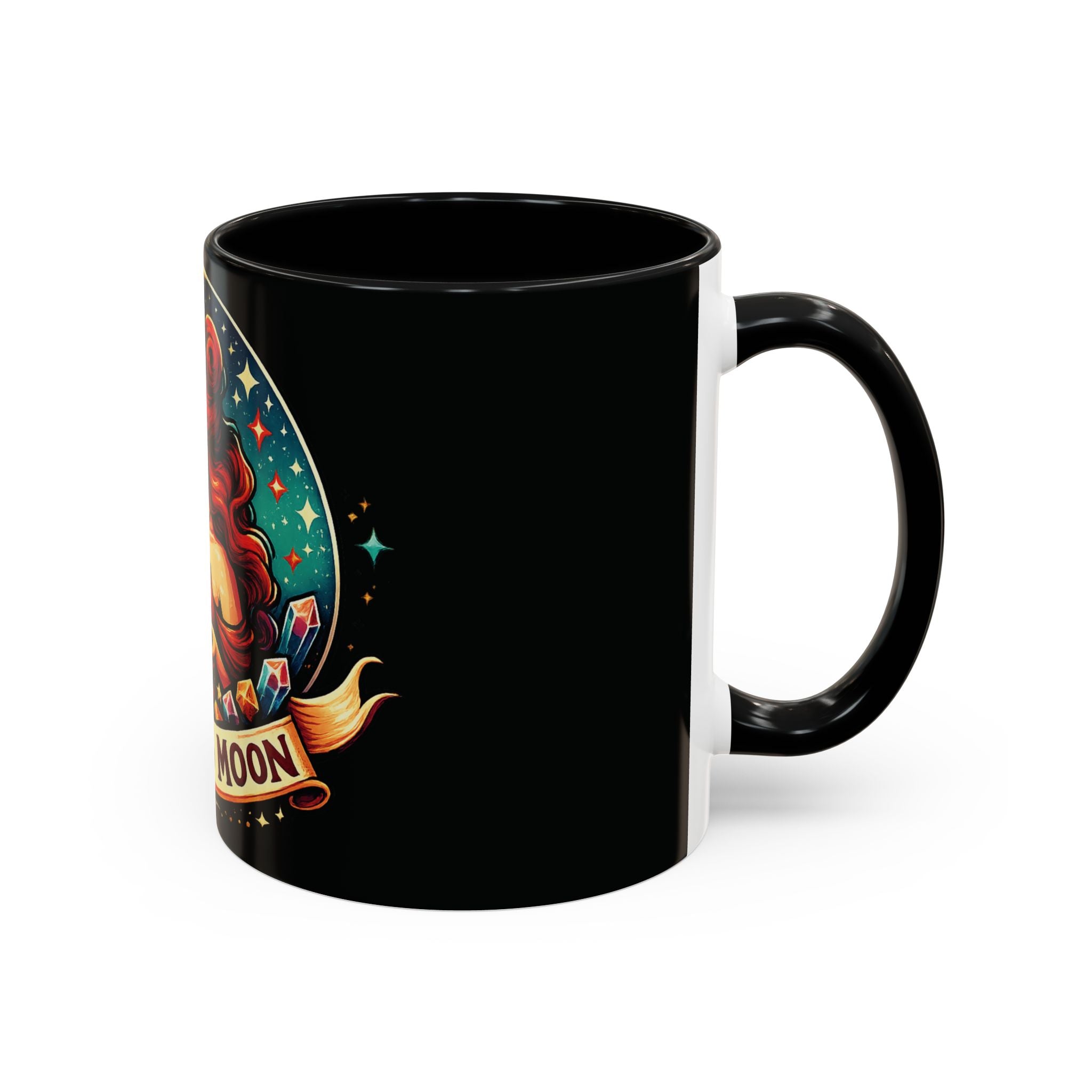 Mistress Moon crescent Mug mm2 | Accent coffee mug 11oz 15oz